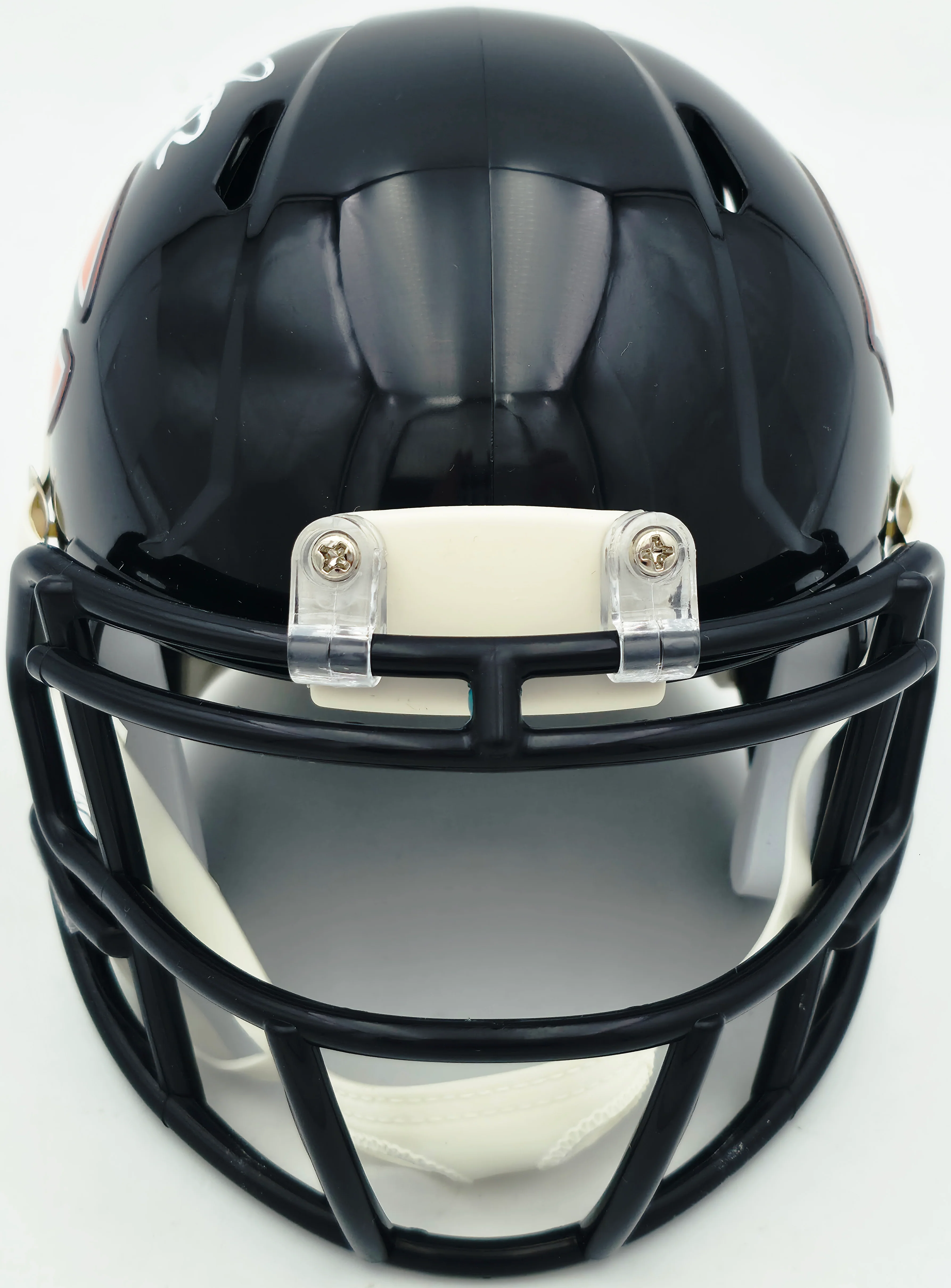 Coby Bryant Autographed Chicago Bears Blue Speed Mini Helmet Beckett BAS Witness Stock #262402 - Image 3