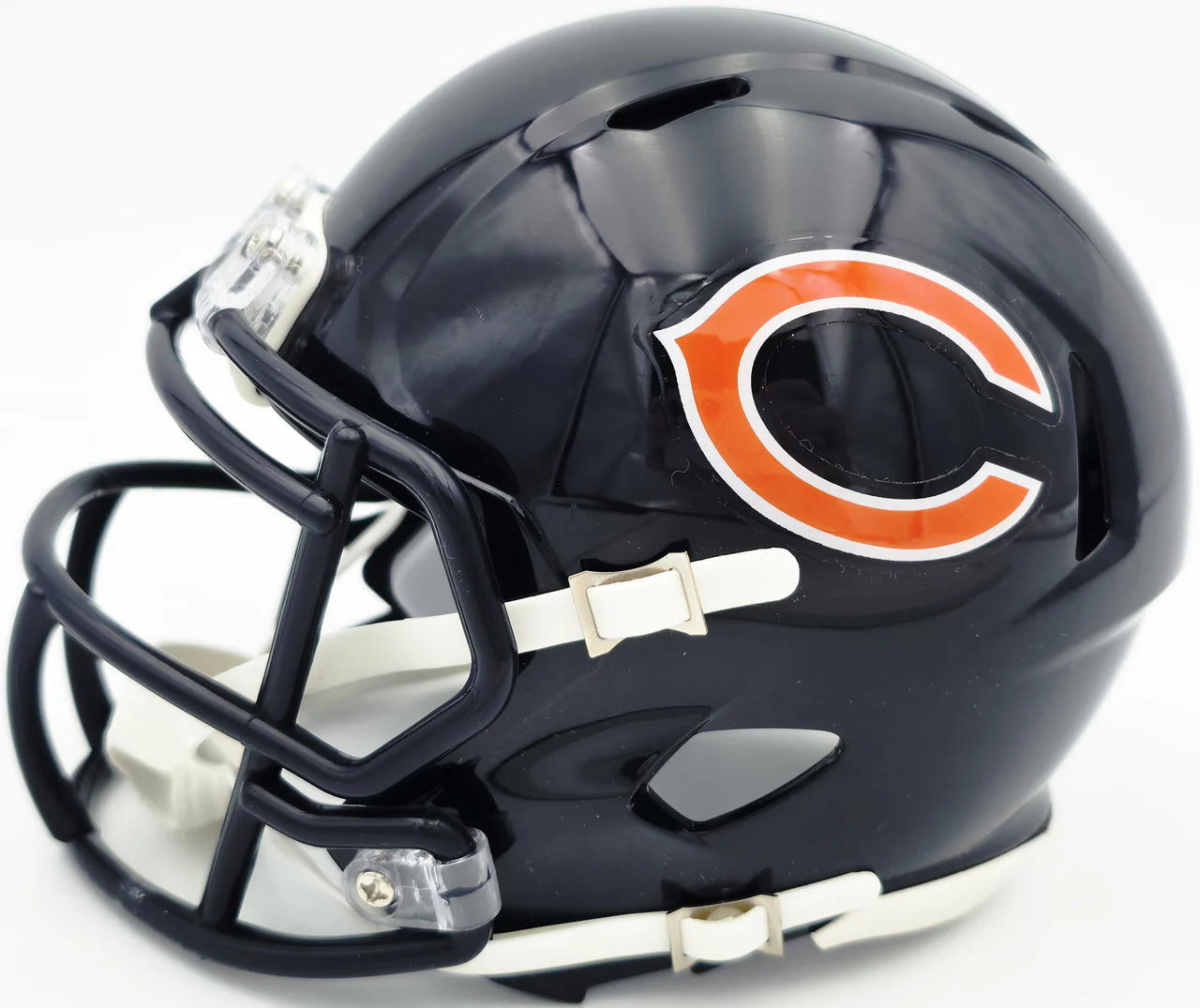 Coby Bryant Autographed Chicago Bears Blue Speed Mini Helmet Beckett BAS Witness Stock #262402 - Image 4