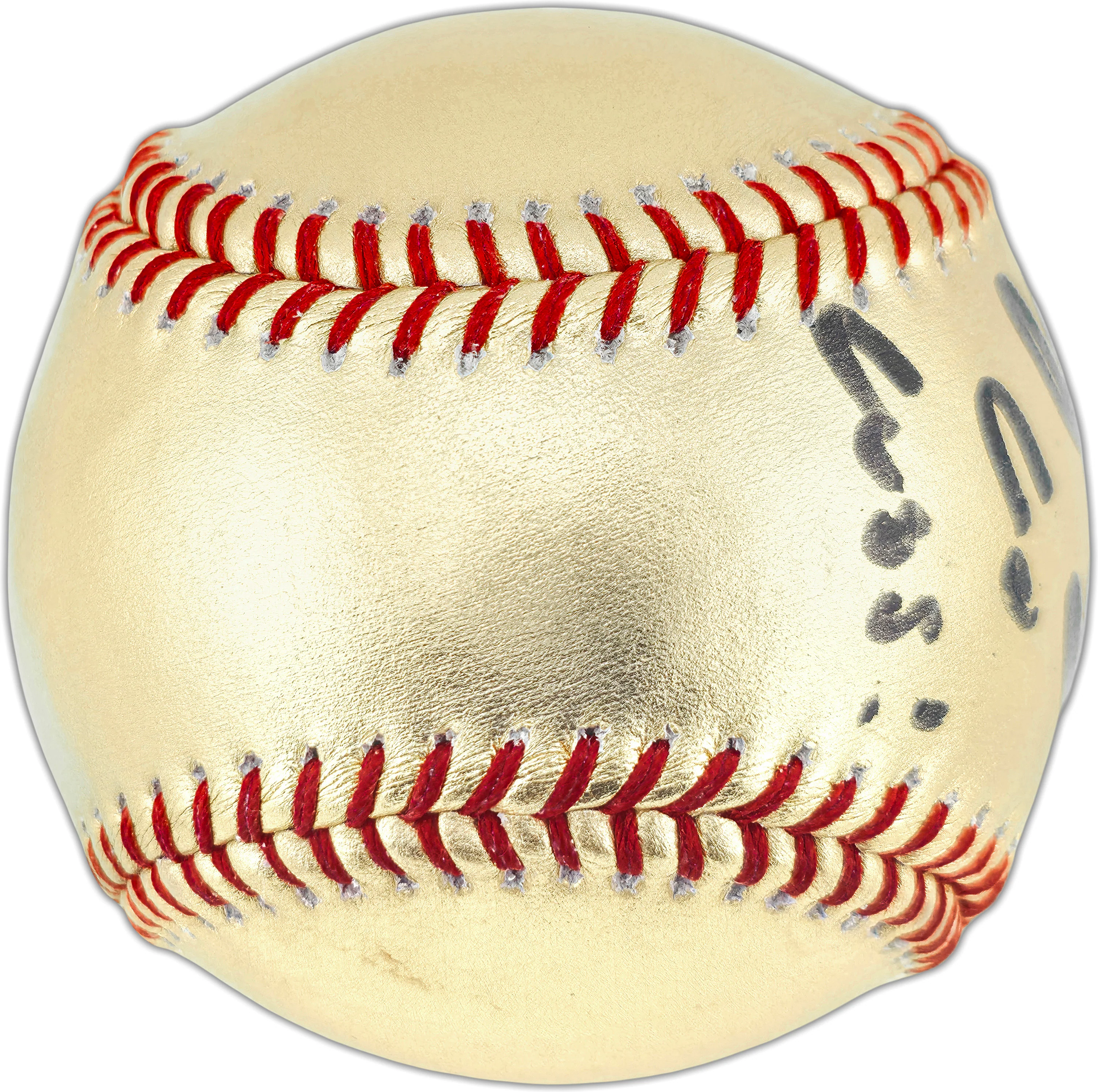 Cody Bellinger Autographed Official Gold Chicago Cubs Logo Baseball Cubs Logo "Go Cubs!" Fanatics & MLB Holo Stock #262512 - Image 5