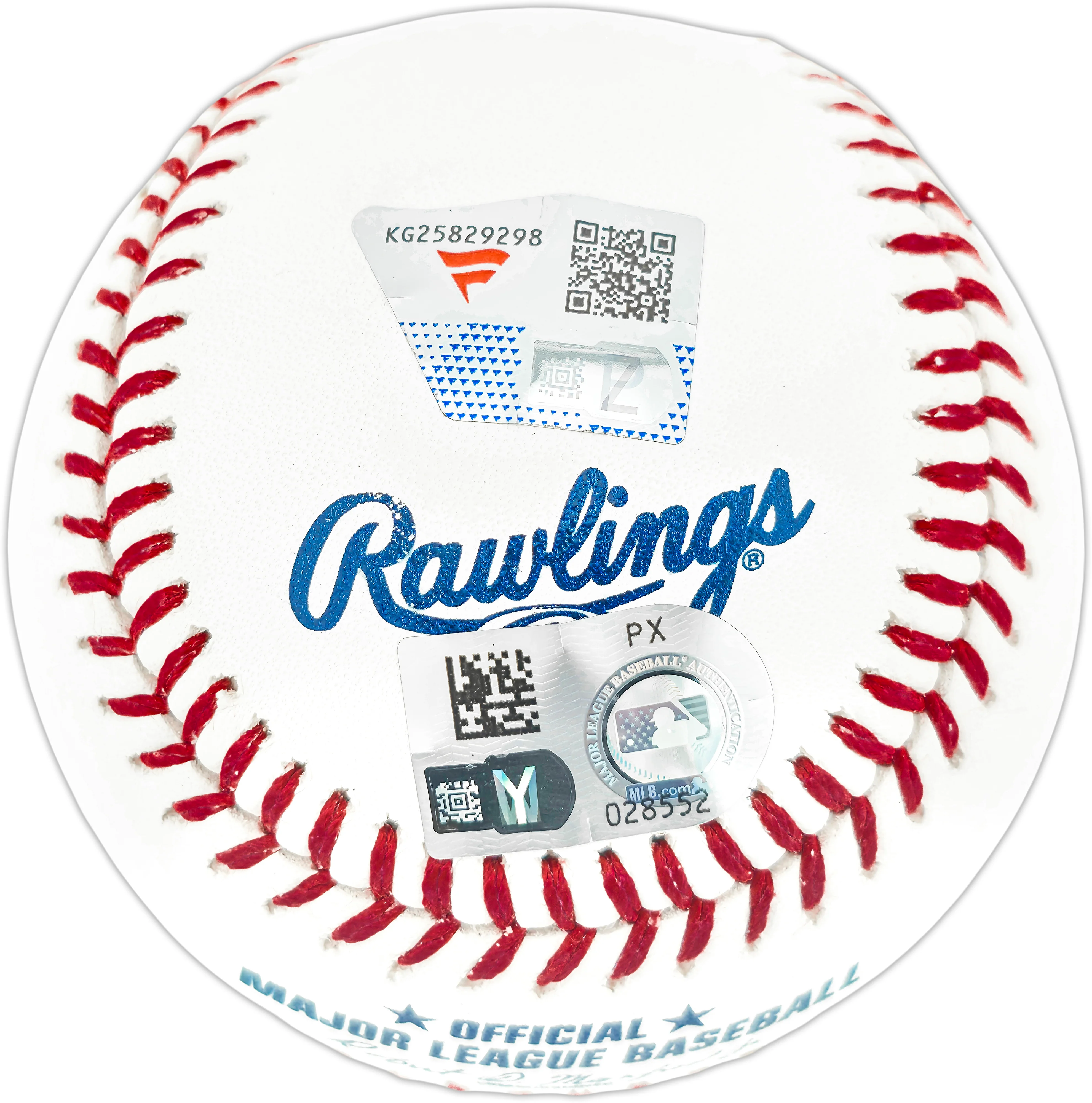 Cody Bellinger Autographed Official MLB Baseball Chicago Cubs "Go Cubs!" Fanatics & MLB Holo Stock #262511 - Image 3