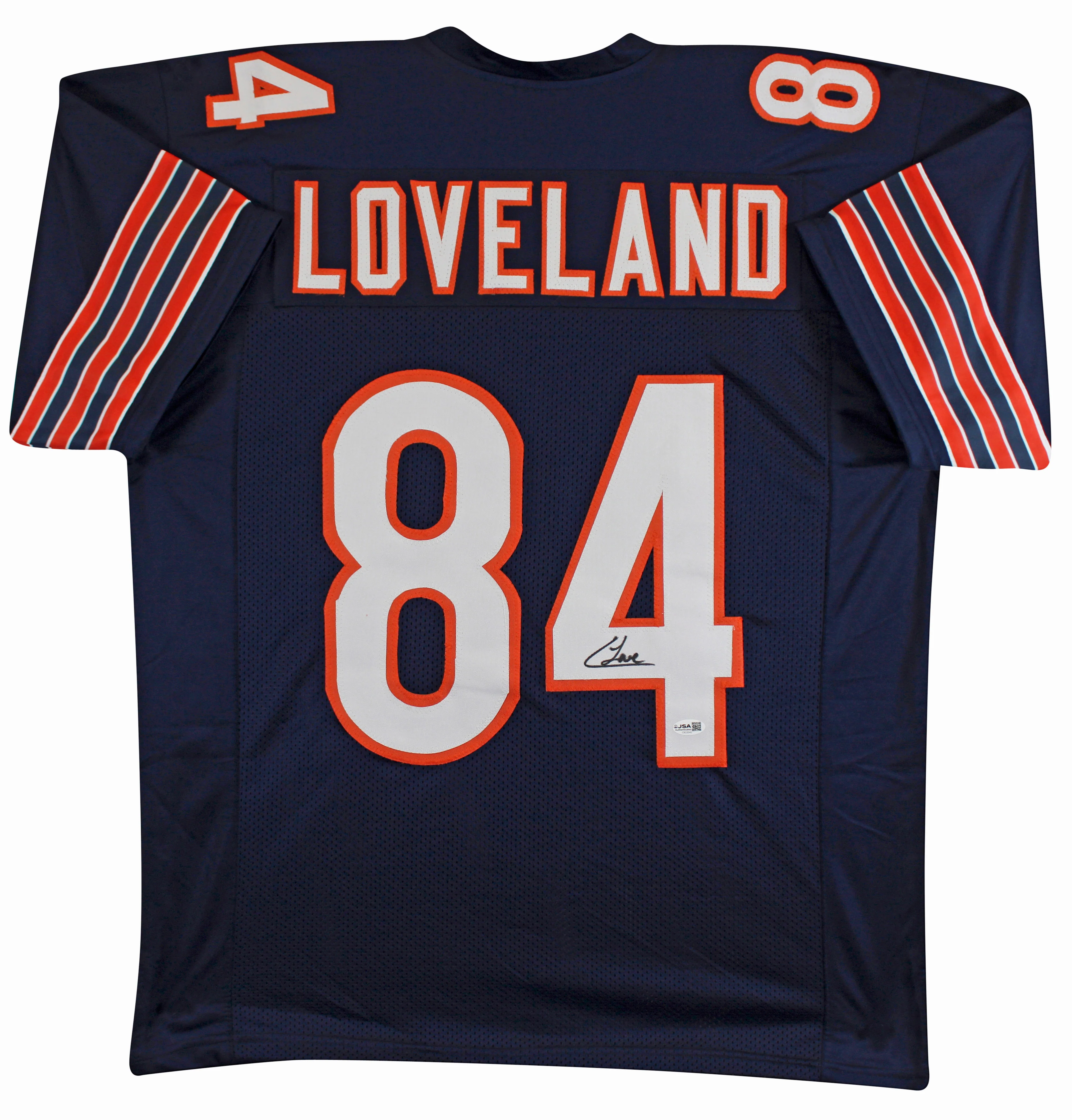 Colston Loveland Authentic Signed Navy Pro Style Jersey Autographed JSA - Image 2