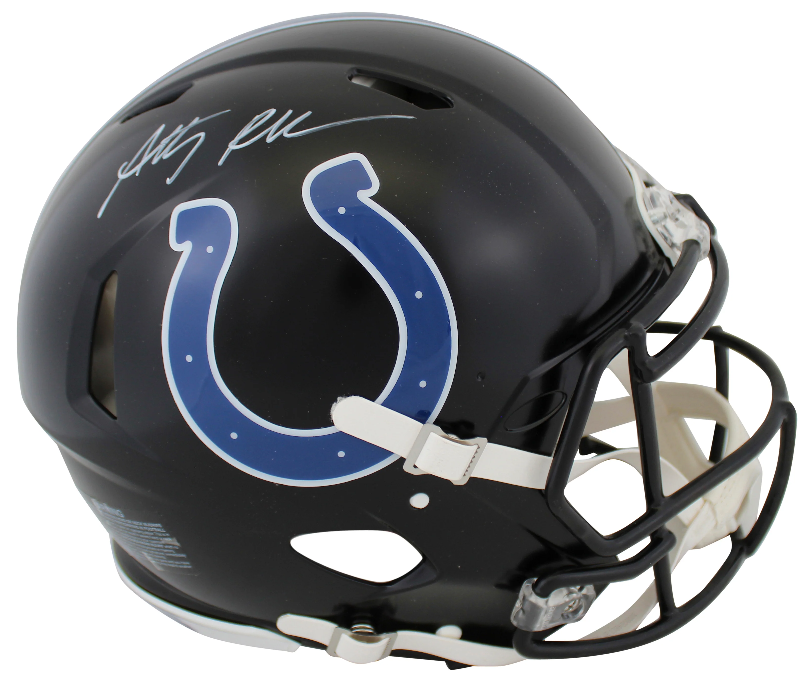 Colts Anthony Richardson Signed 2023 F/S Speed Proline Helmet W/ Case Fanatics - Image 3