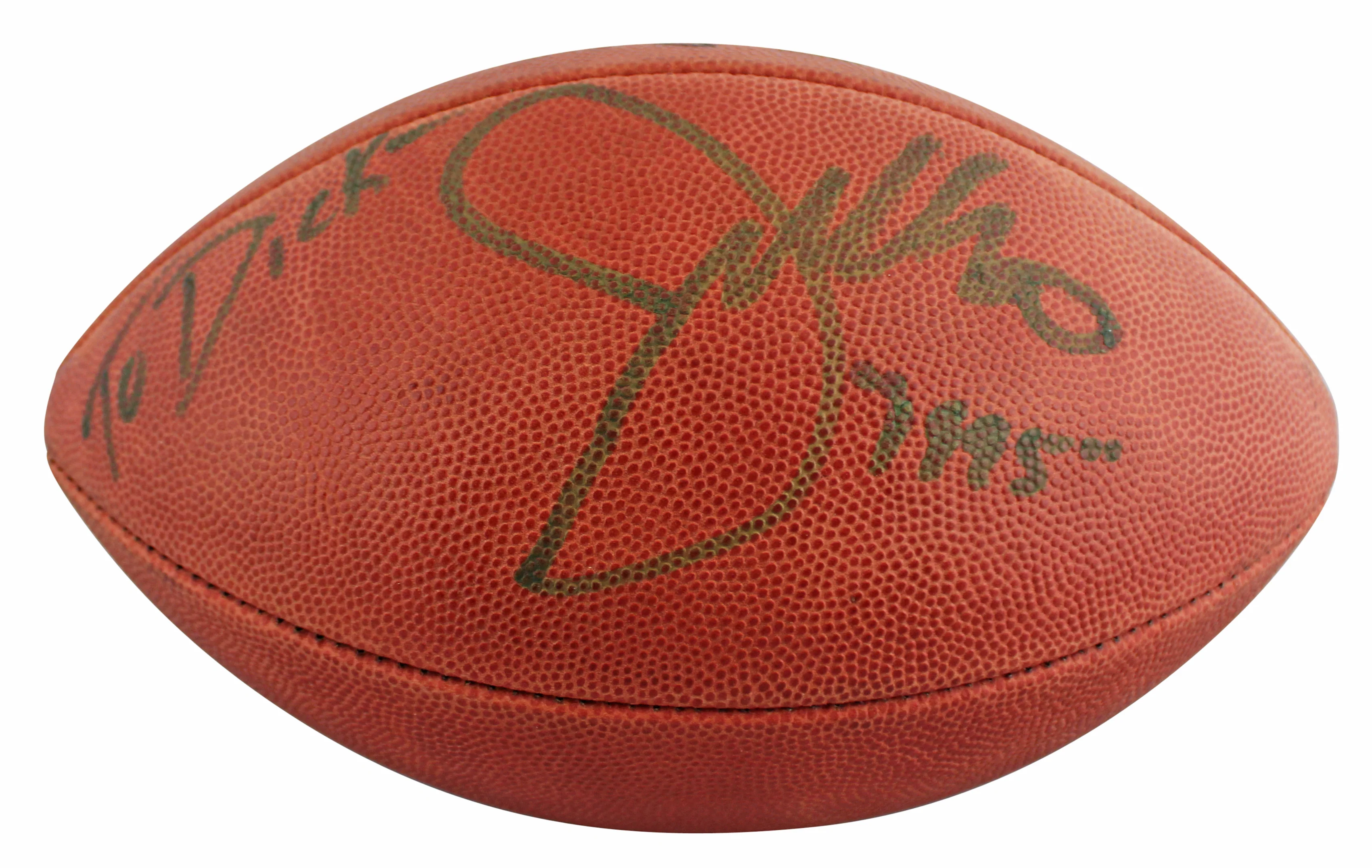 Commanders Joe Gibbs "1995" Signed Wilson Official Nfl Football BAS #BV01125 - Image 3