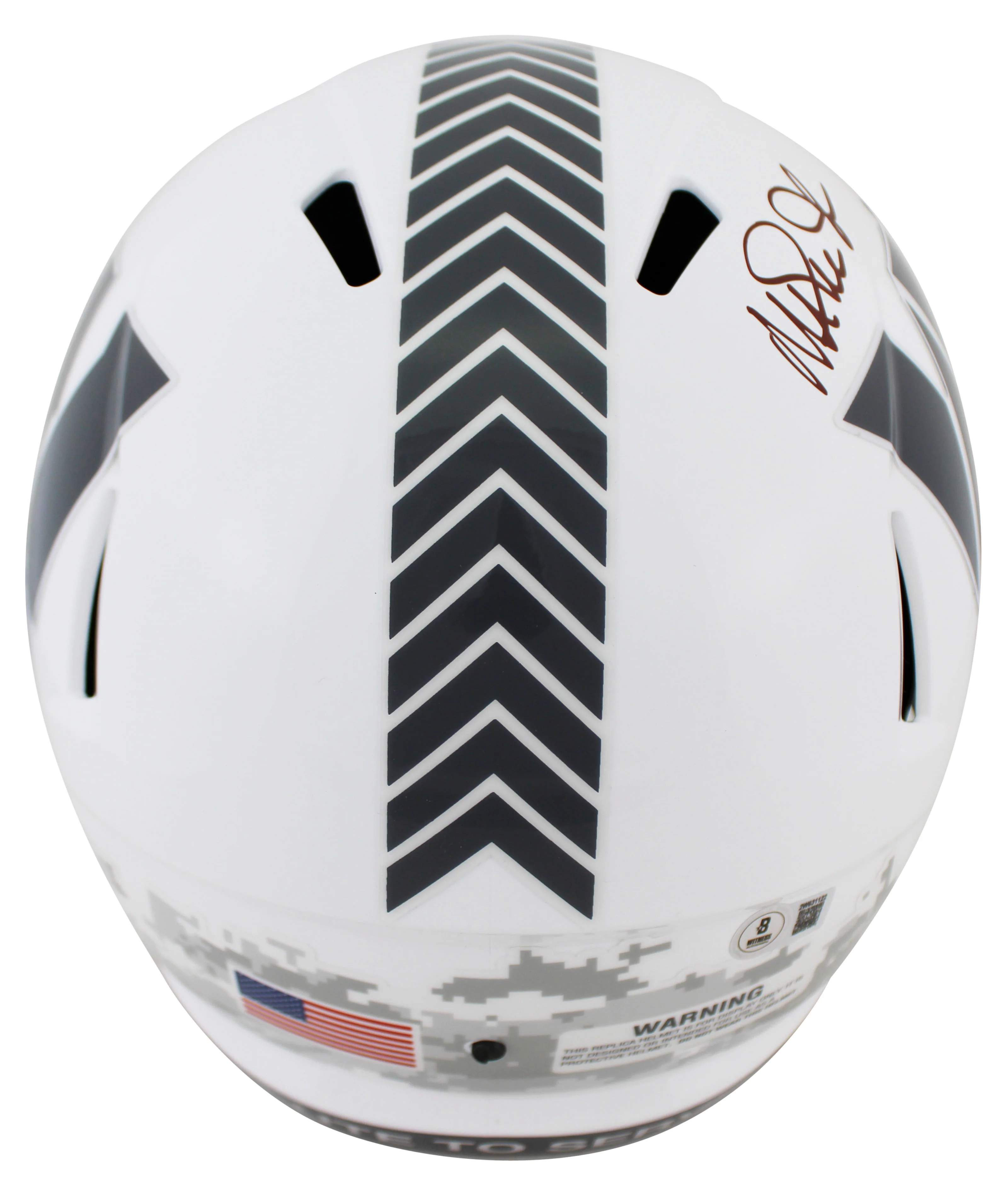 Commanders Magic Johnson Signed STS III F/S Speed Rep Helmet W/ Case BAS Wit 2 - Image 4