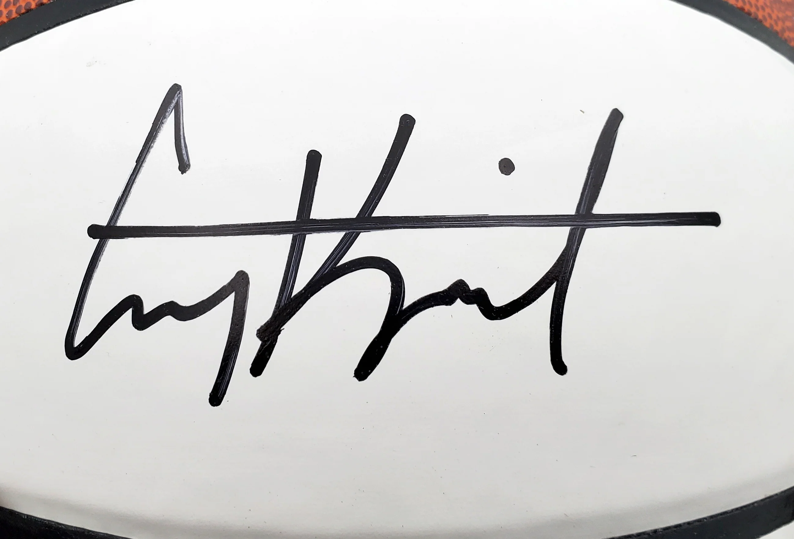 Corey Kispert Autographed Gonzaga Bulldogs White Logo Basketball MCS Holo Stock #194801 - Image 2