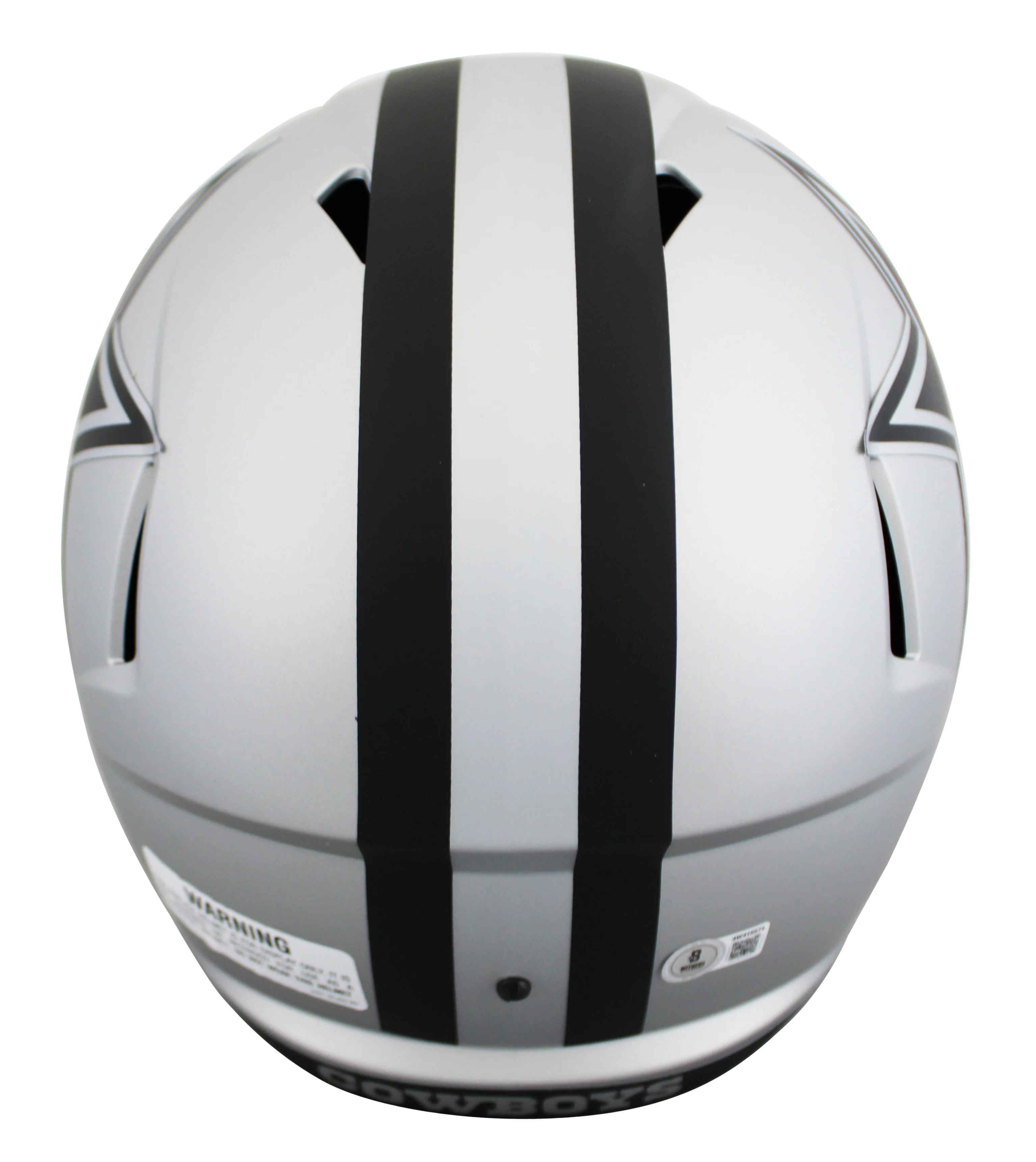 Cowboys Dez Bryant Signed Rave Full Size Speed Rep Helmet BAS Witnessed - Image 3