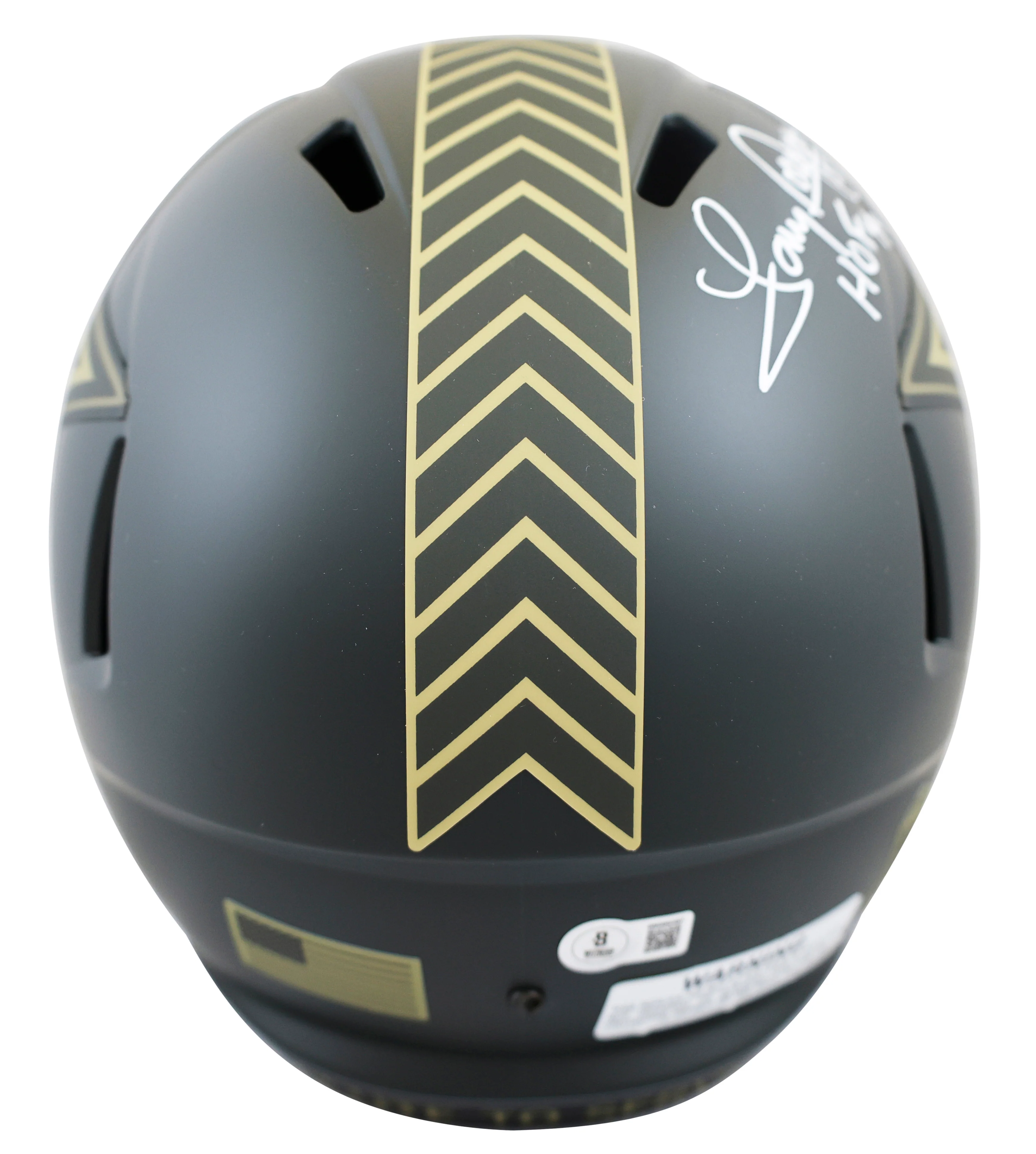 Cowboys Tony Dorsett "HOF 94" Signed STS IV Full Size Speed Rep Helmet BAS Wit 2 - Image 4
