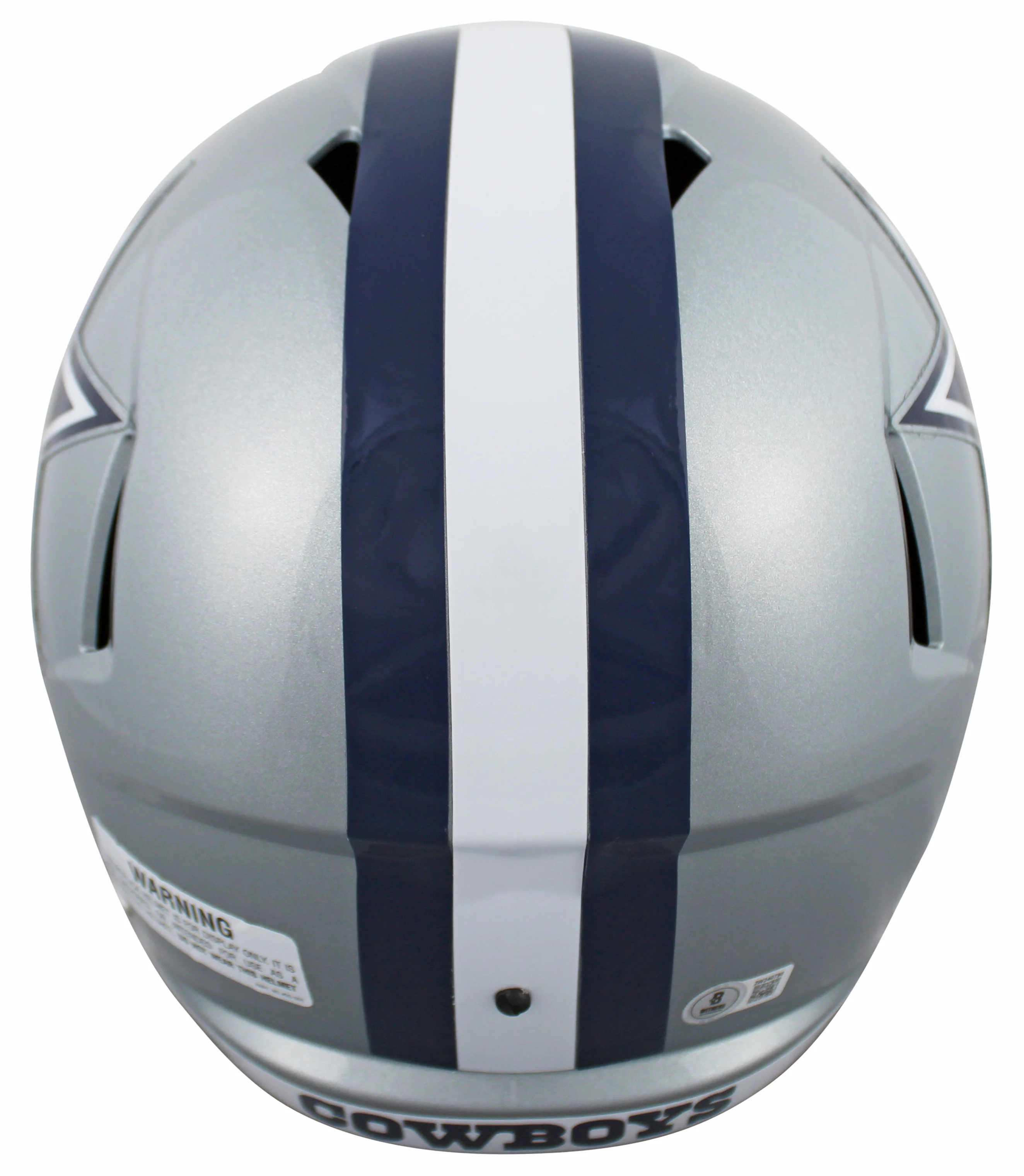 Cowboys Trevon Diggs Signed Full Size Speed Rep Helmet W/ Case BAS Witnessed - Image 4
