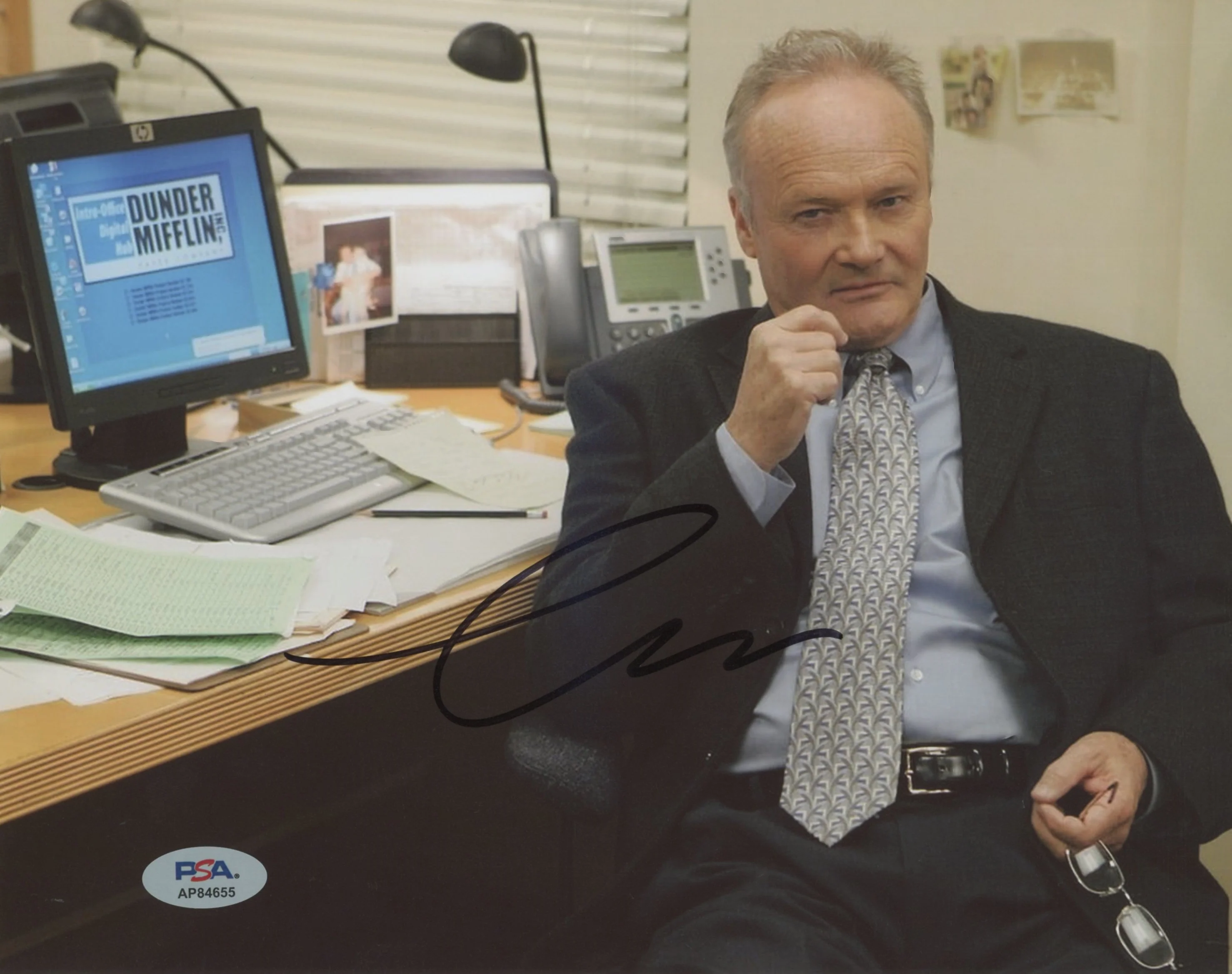 Creed Bratton The Office Authentic Signed 8x10 Horizontal Photo PSA/DNA 5