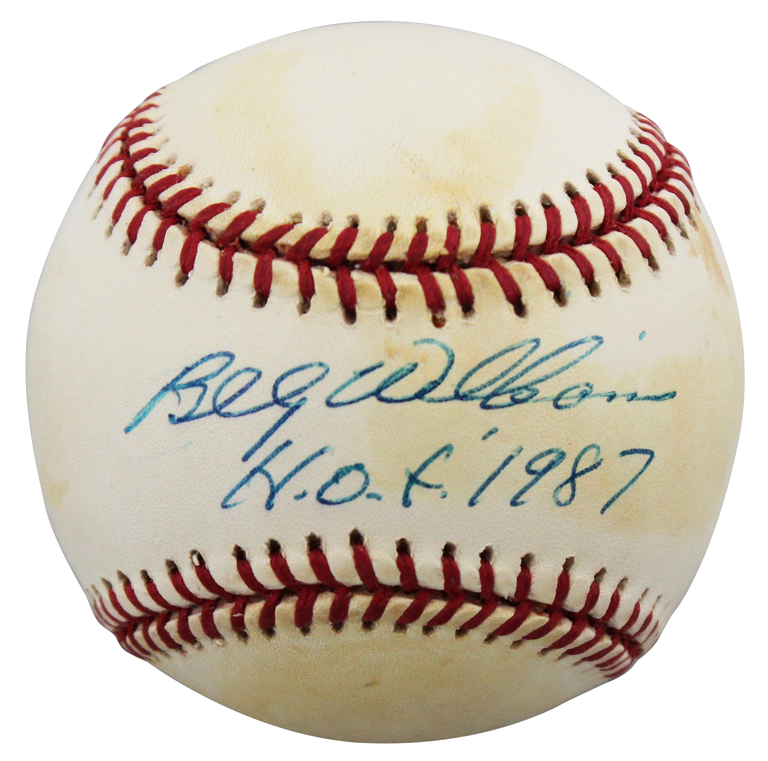 Cubs Billy Williams "HOF 87" Authentic Signed Coleman ONL Baseball BAS #BW89047 - Image 3