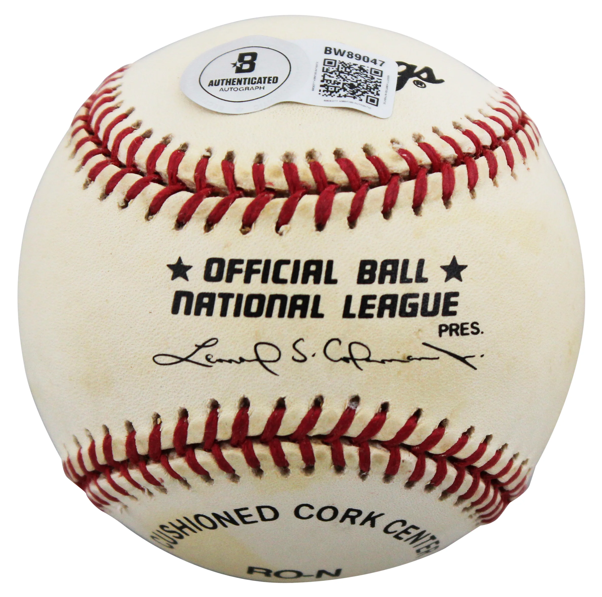 Cubs Billy Williams "HOF 87" Authentic Signed Coleman ONL Baseball BAS #BW89047 - Image 8