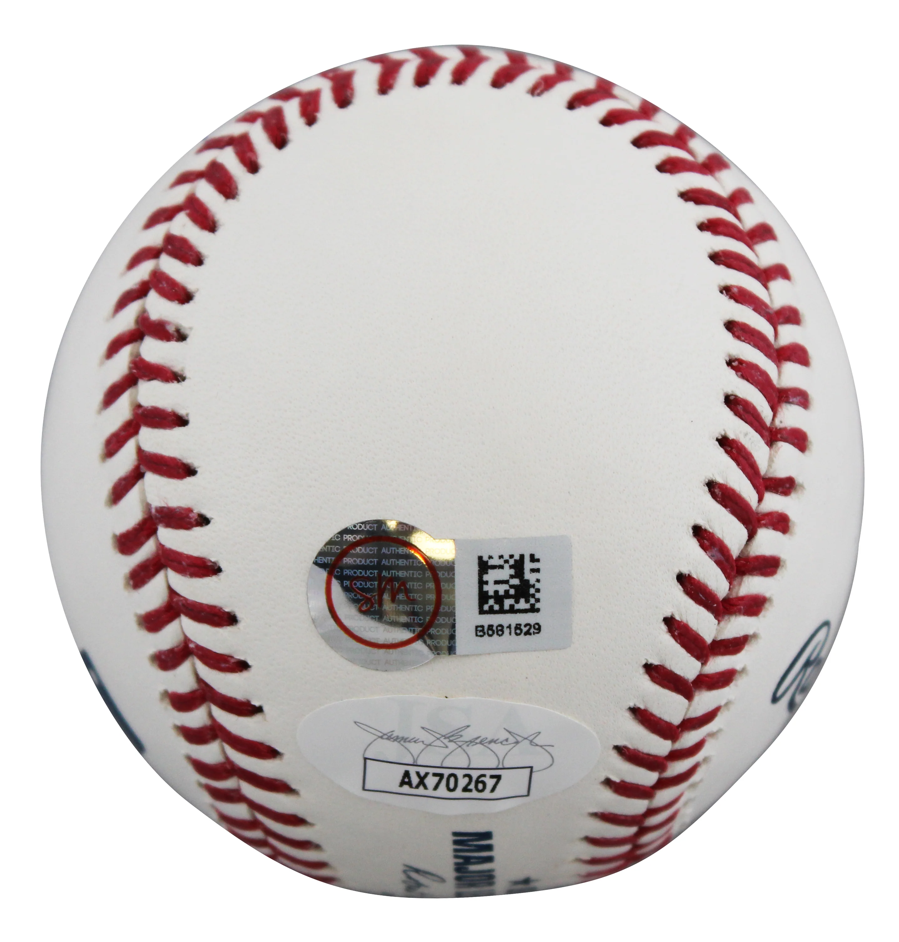 Cubs Ryne Sandberg "HOF 05" Authentic Signed Manfred OML Baseball JSA #AX70267 - Image 6