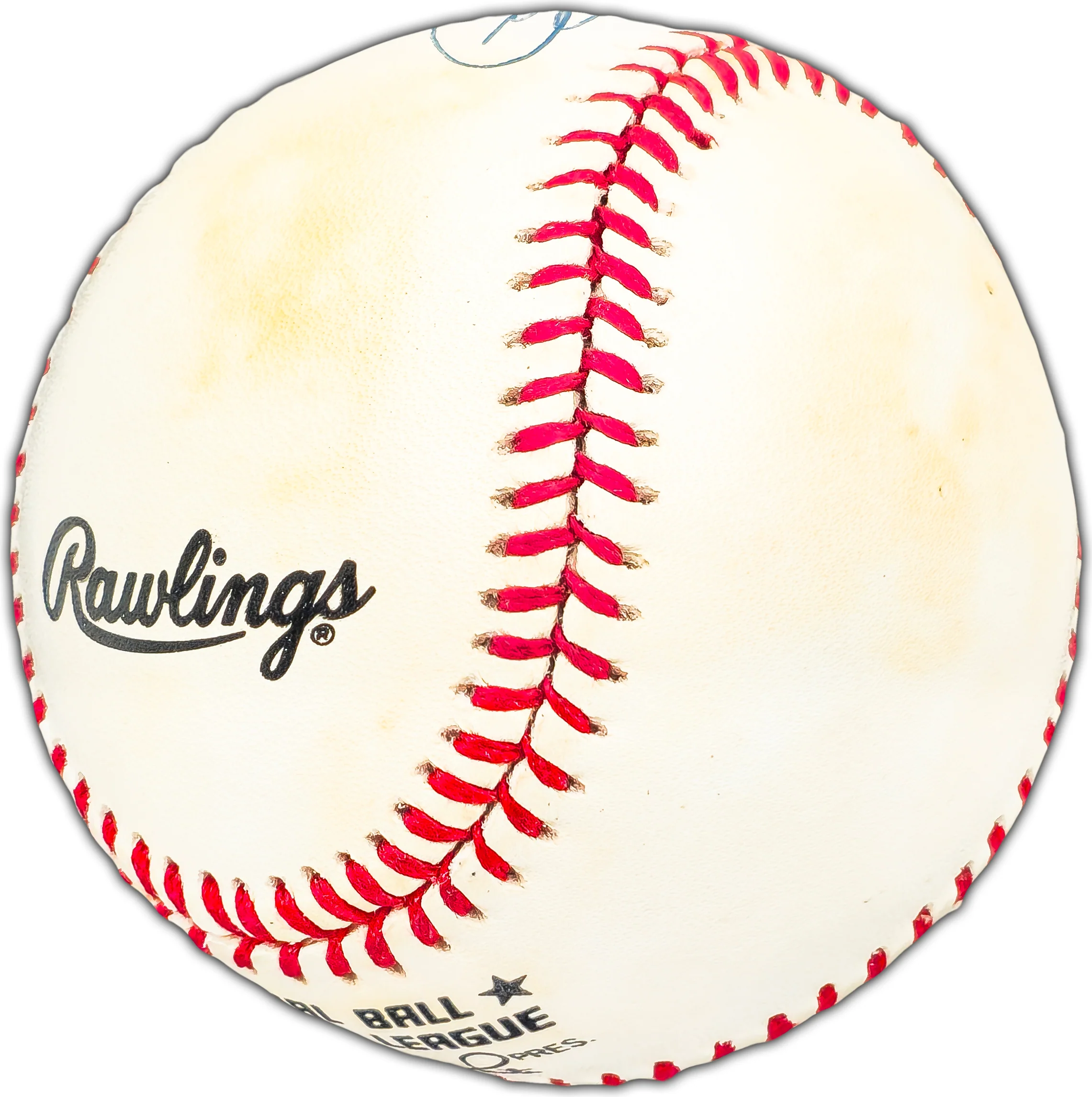 Curt Flood Autographed Official NL Baseball St. Louis Cardinals Single Signed JSA #YY31509 - Image 3