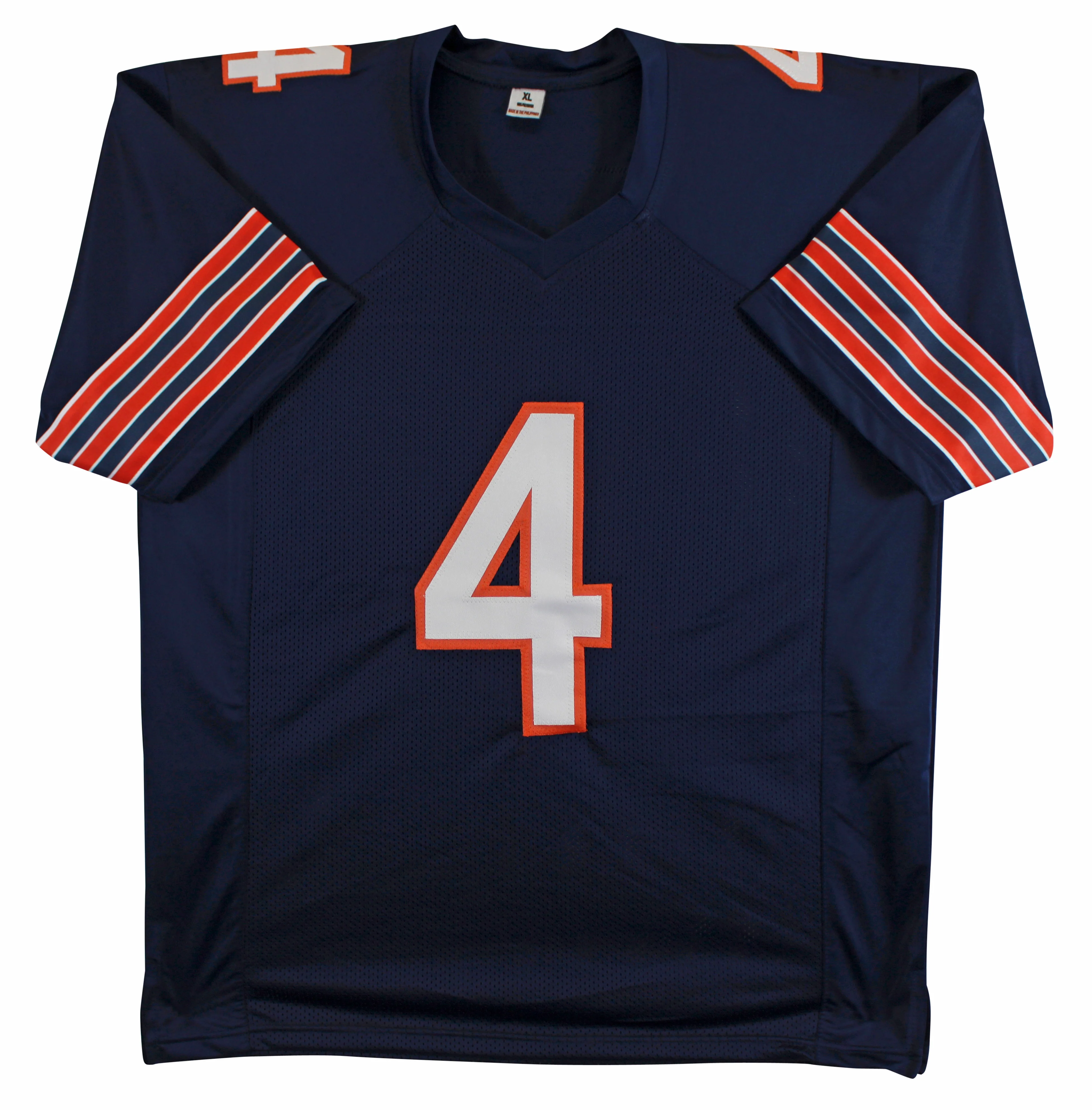 D'Andre Swift Authentic Signed Navy Pro Style Jersey Autographed BAS Witnessed - Image 4