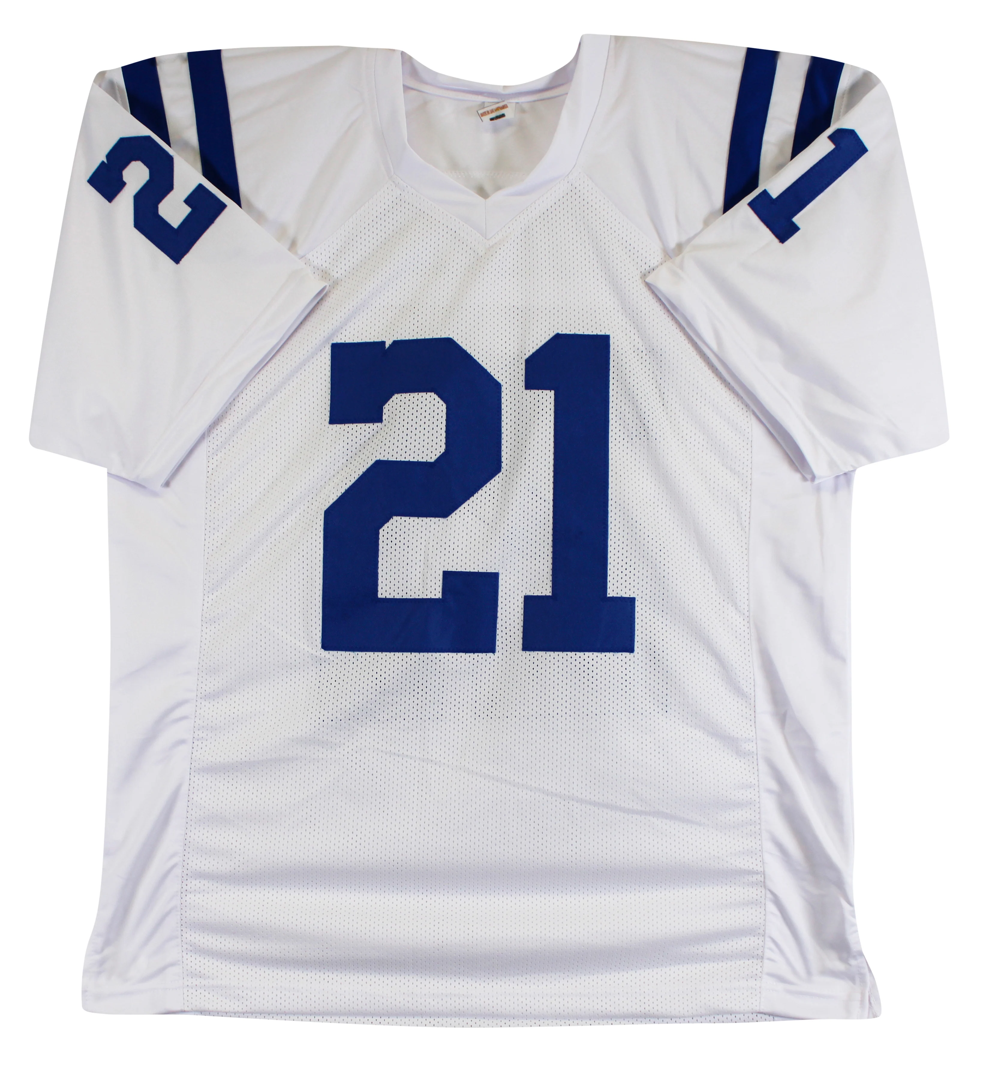 D.J. Giddens Authentic Signed White Pro Style Jersey Autographed BAS Witnessed - Image 4