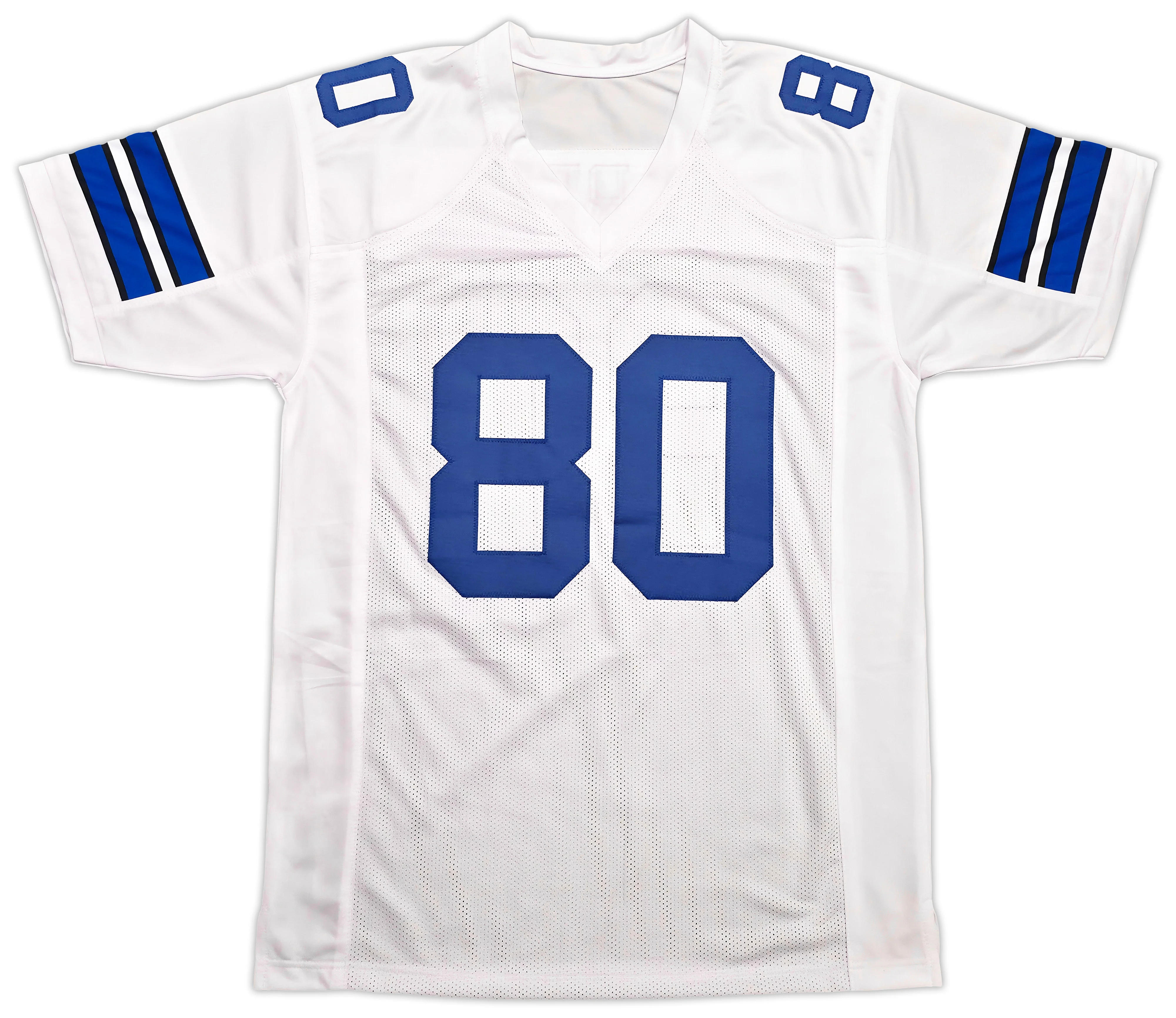 Dallas Cowboys Alvin Harper Autographed White Jersey Beckett BAS Witness Stock #253766 - Image 5