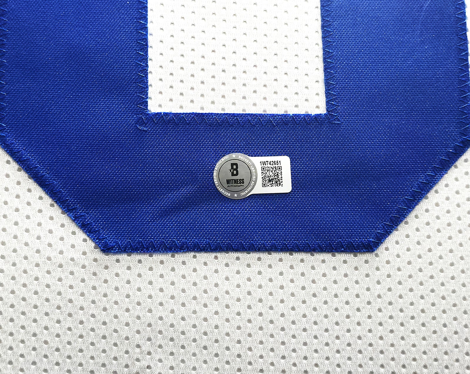 Dallas Cowboys Dez Bryant Autographed Framed White Jersey Beckett BAS Witness Stock #239061 - Image 4