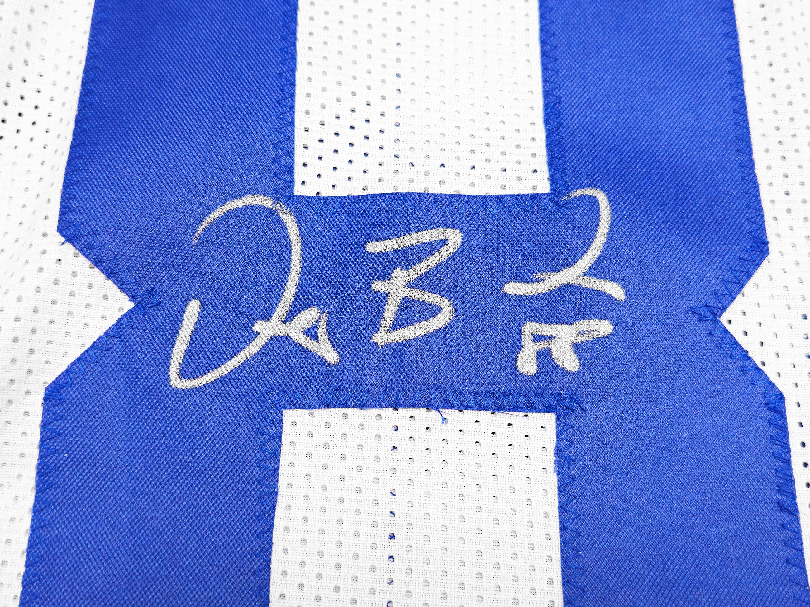 Dallas Cowboys Dez Bryant Autographed White Jersey Beckett BAS Witness Stock #230220 - Image 4