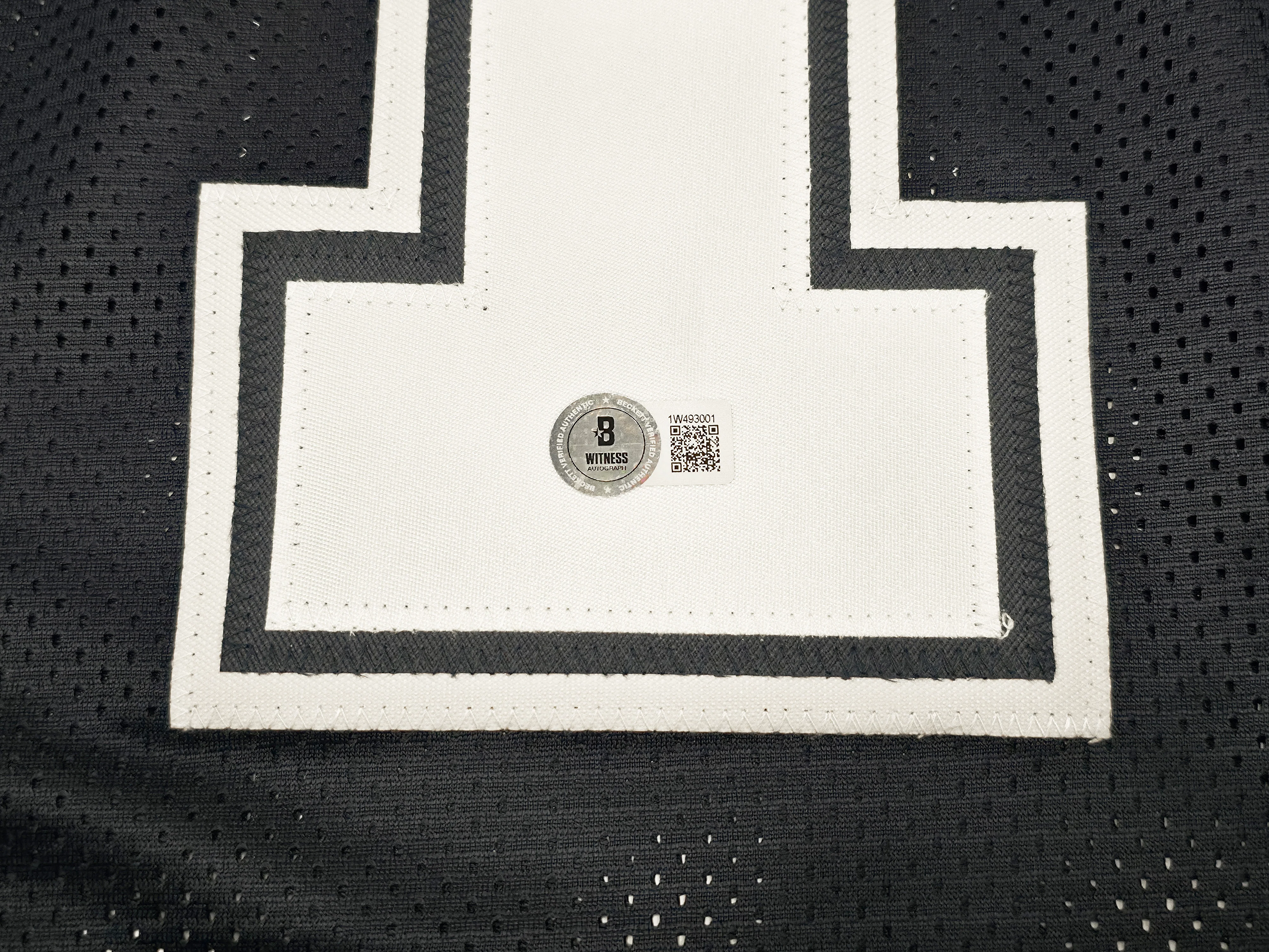 Dallas Cowboys Jimmy Johnson Autographed Blue Jersey "HOF 20" Beckett BAS Witness Stock #239849 - Image 5