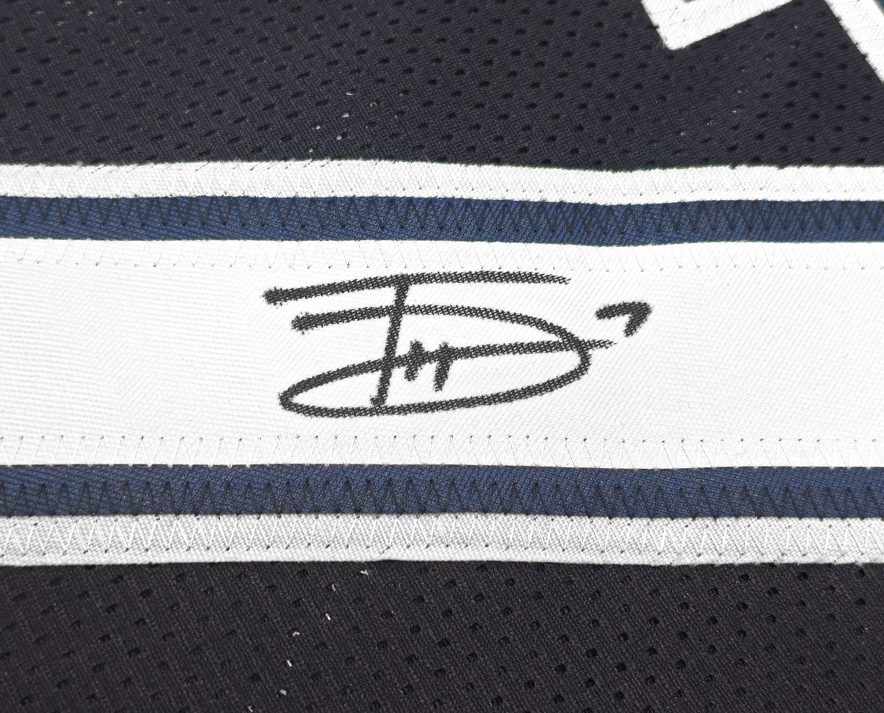 Dallas Cowboys Trevon Diggs Autographed Blue Jersey TriStar Stock #233664 - Image 4