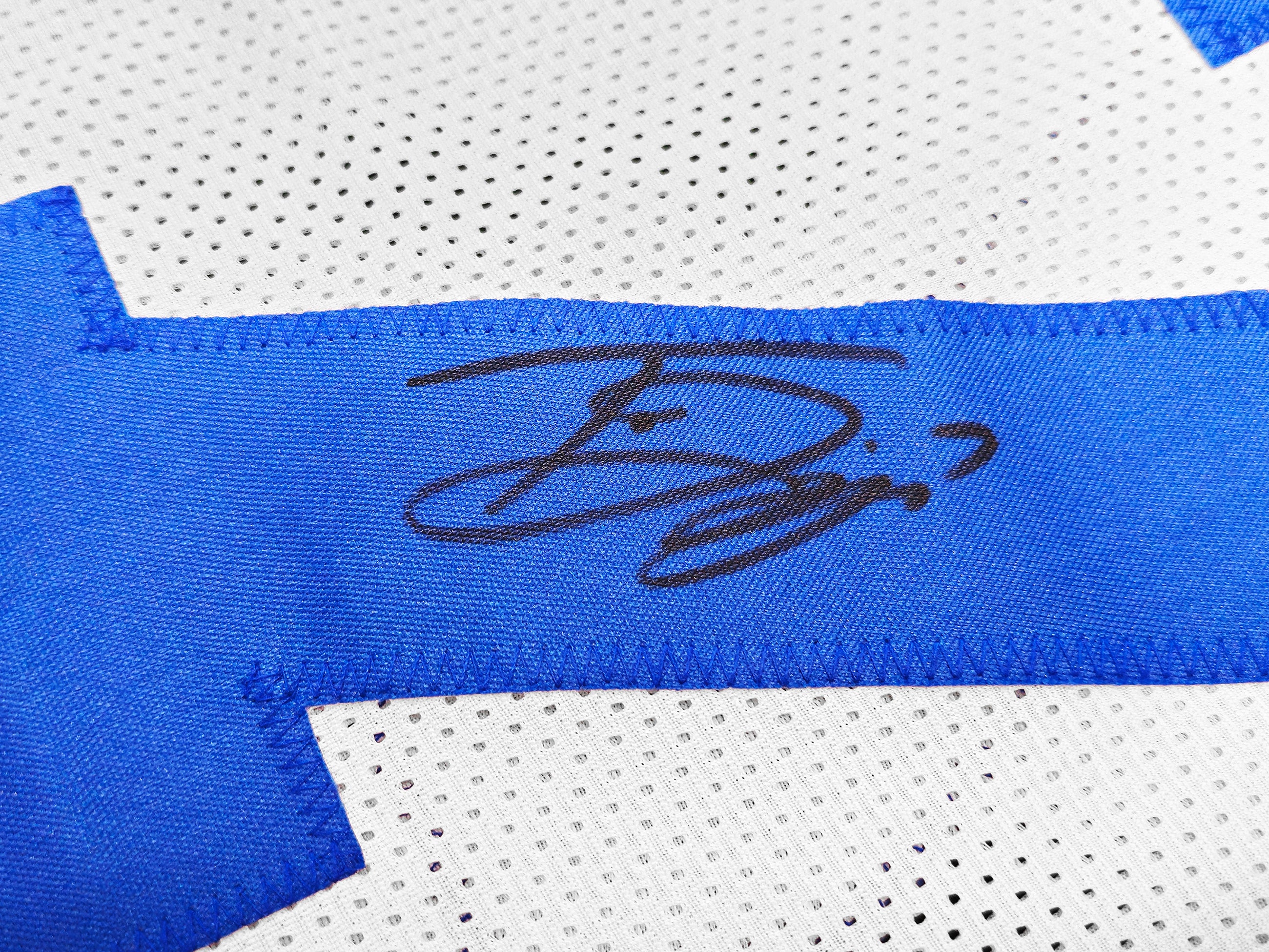 Dallas Cowboys Trevon Diggs Autographed White Jersey Beckett BAS QR Stock #233690 - Image 4