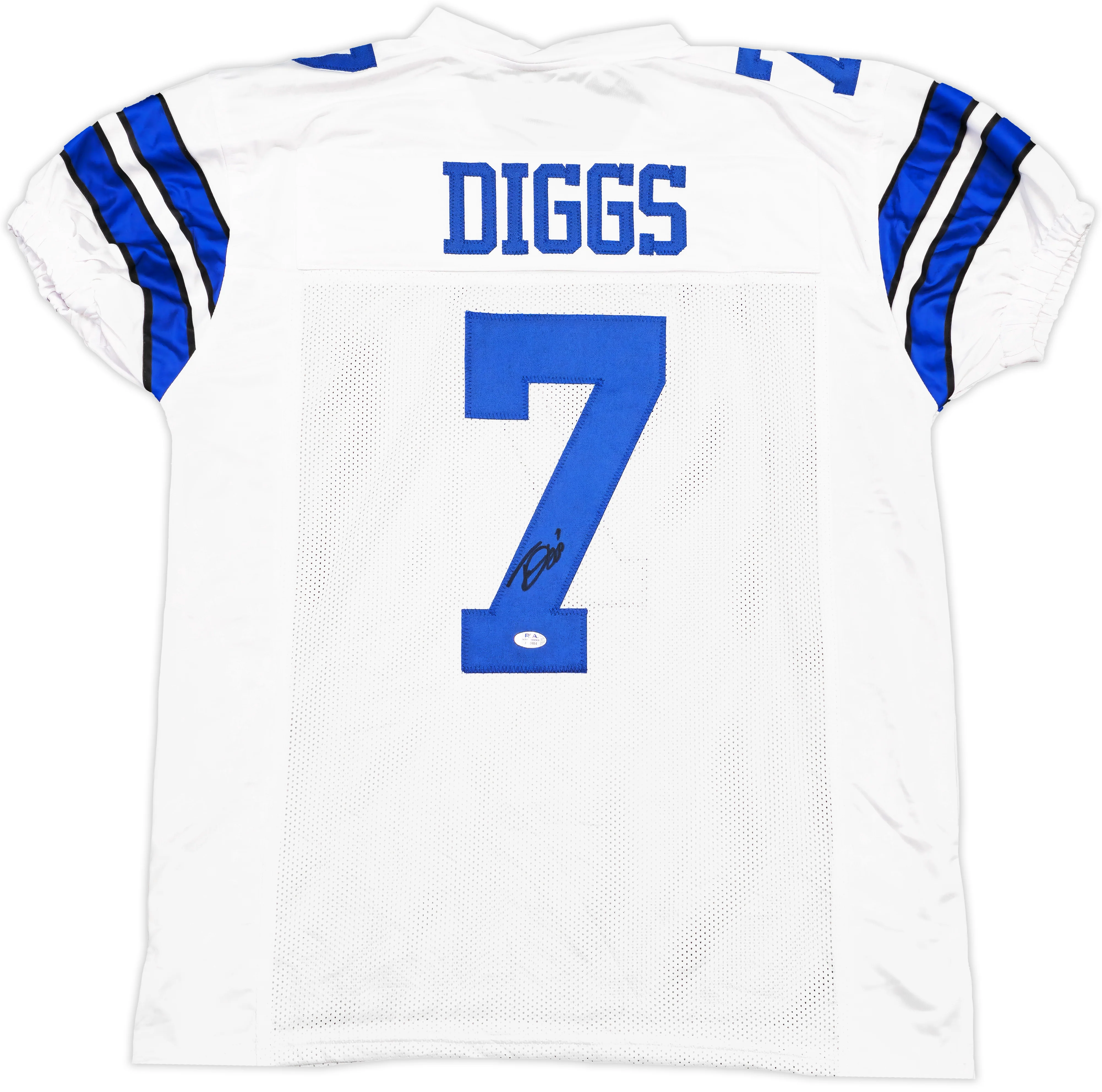Dallas Cowboys Trevon Diggs Autographed White Jersey PSA/DNA Stock #233667 - Image 2