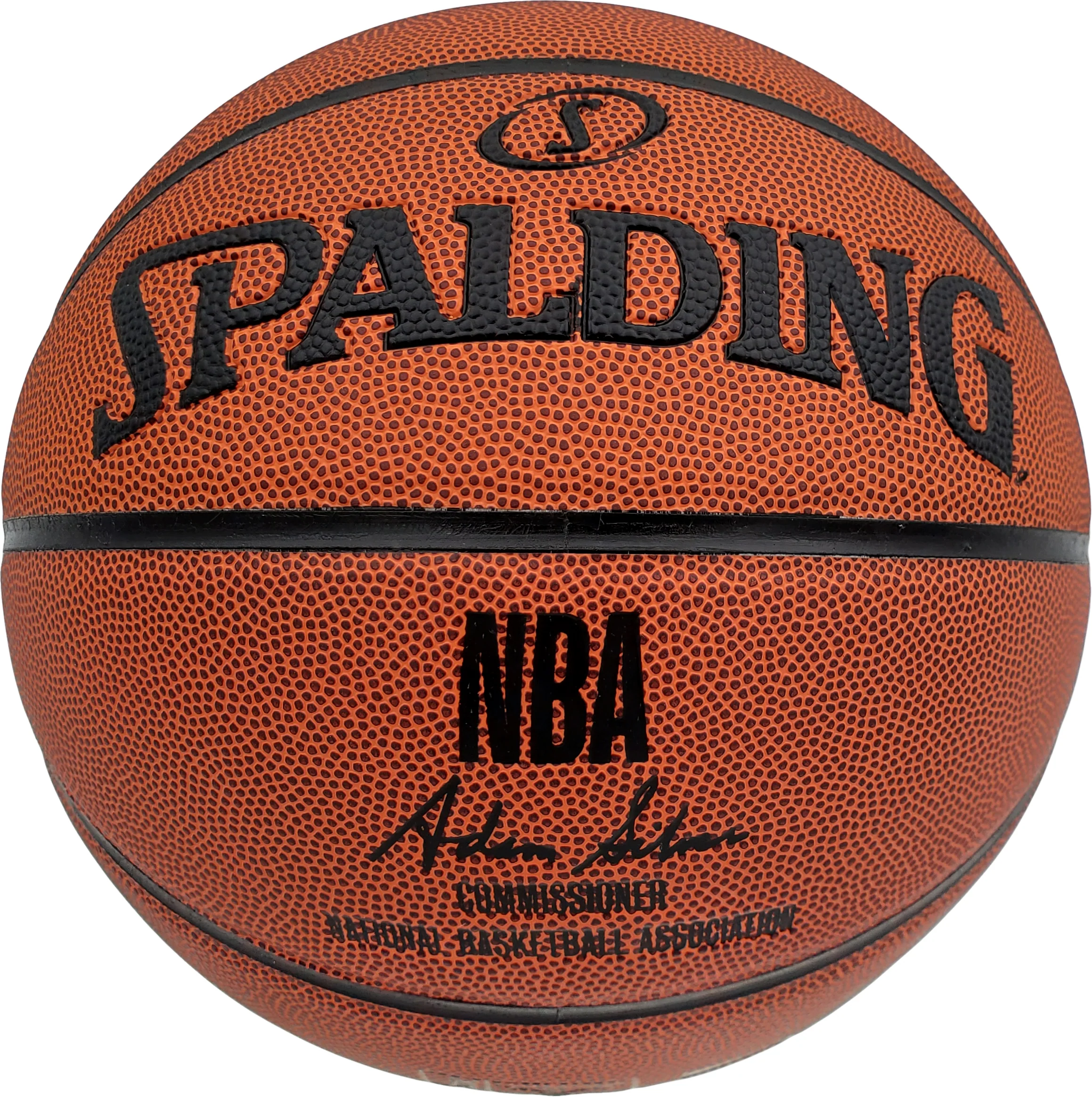 Damian Lillard Autographed Official Spalding Portland Trail Blazers White Logo Basketball Beckett BAS Stock #195278 - Image 5