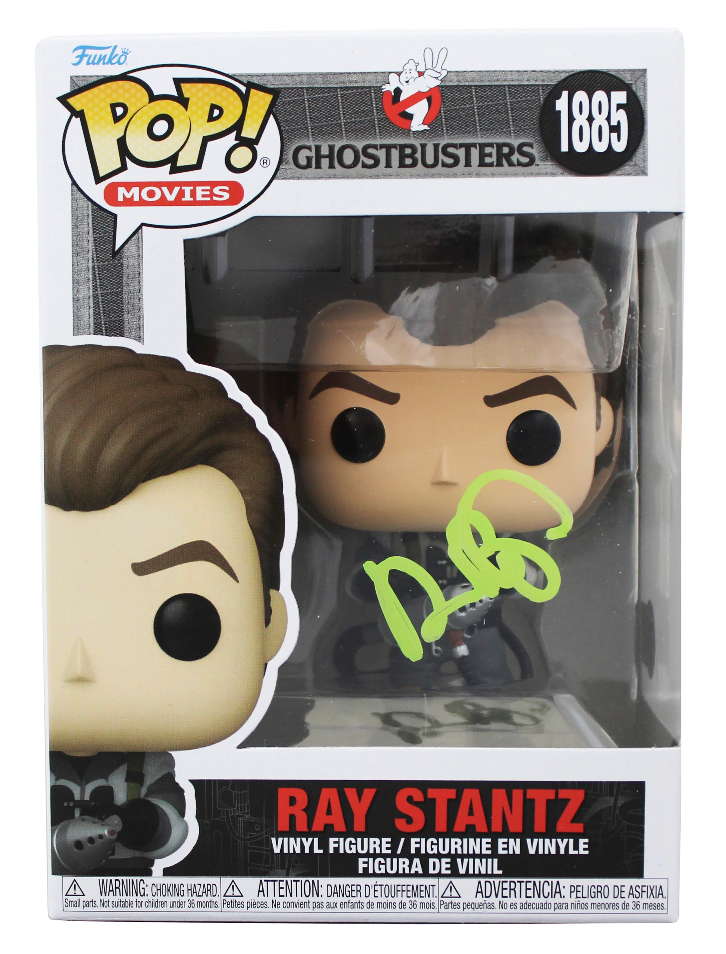 Dan Aykroyd Ghostbusters 2 Signed #1885 Ray Stantz Funko Pop Vinyl Figure BAS W - Image 2