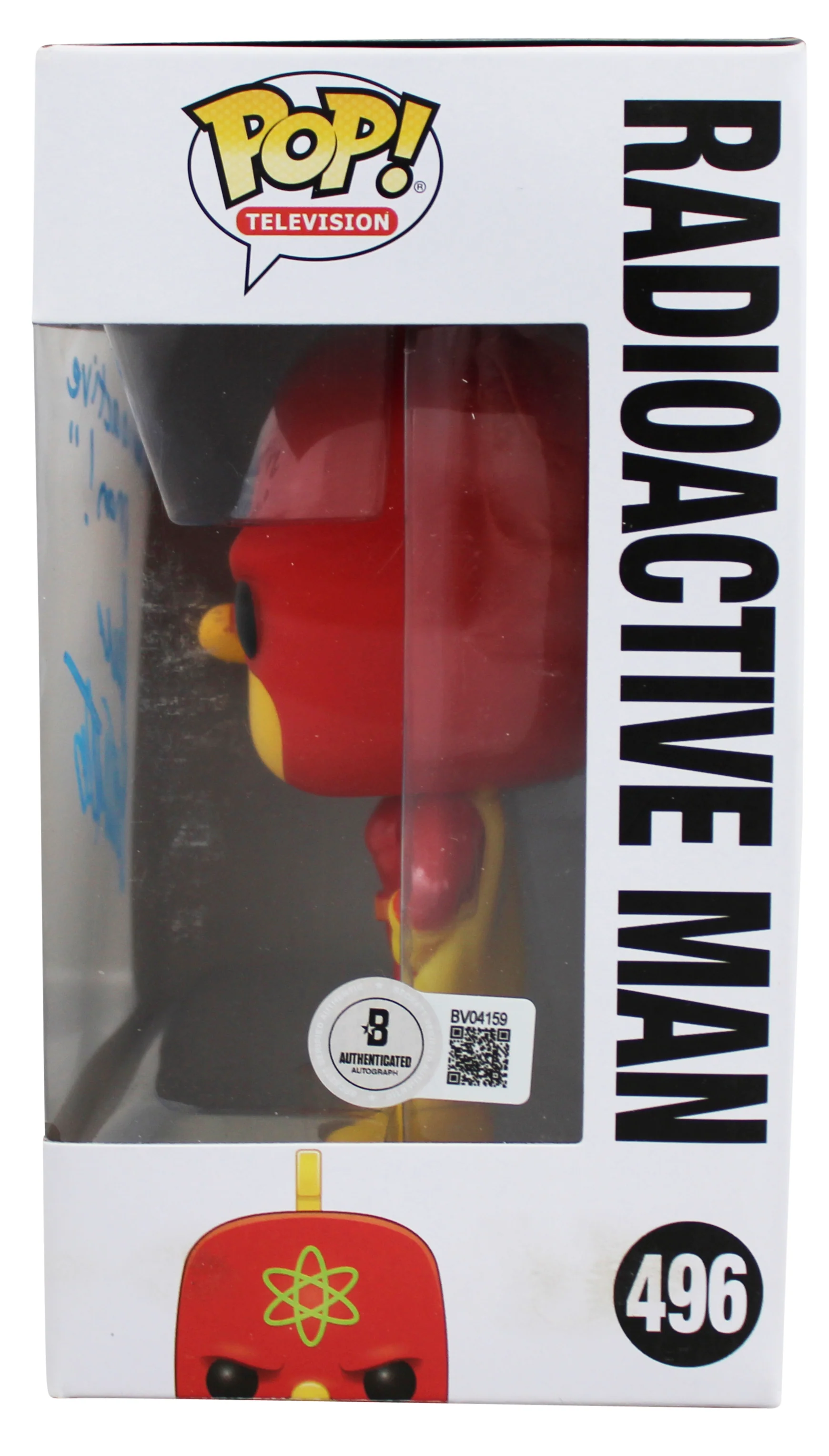 Dan Castellaneta The Simpsons Signed #496 Funko Pop Vinyl Figure BAS #BV04159 - Image 4