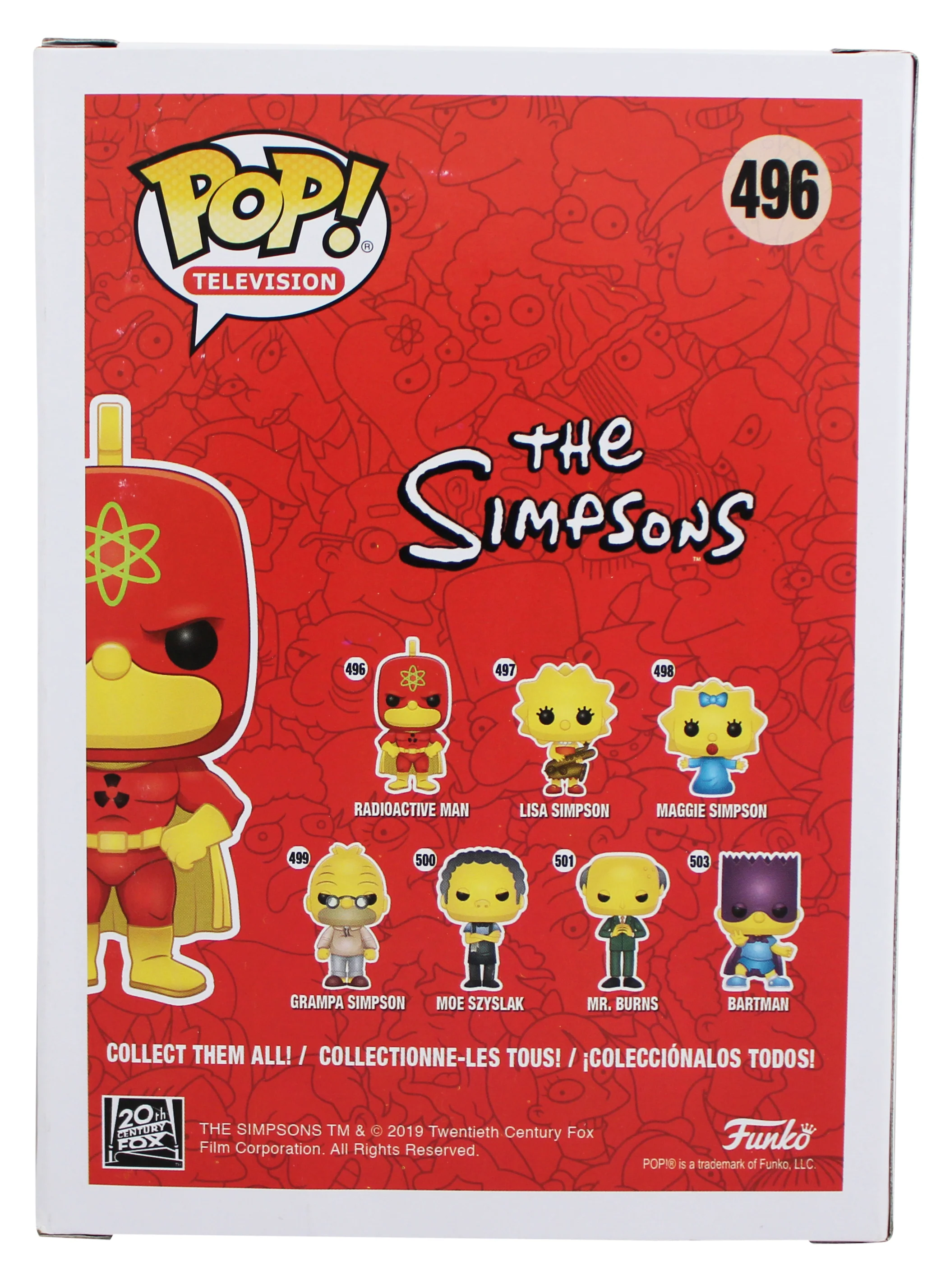 Dan Castellaneta The Simpsons Signed #496 Funko Pop Vinyl Figure BAS #BV04159 - Image 5