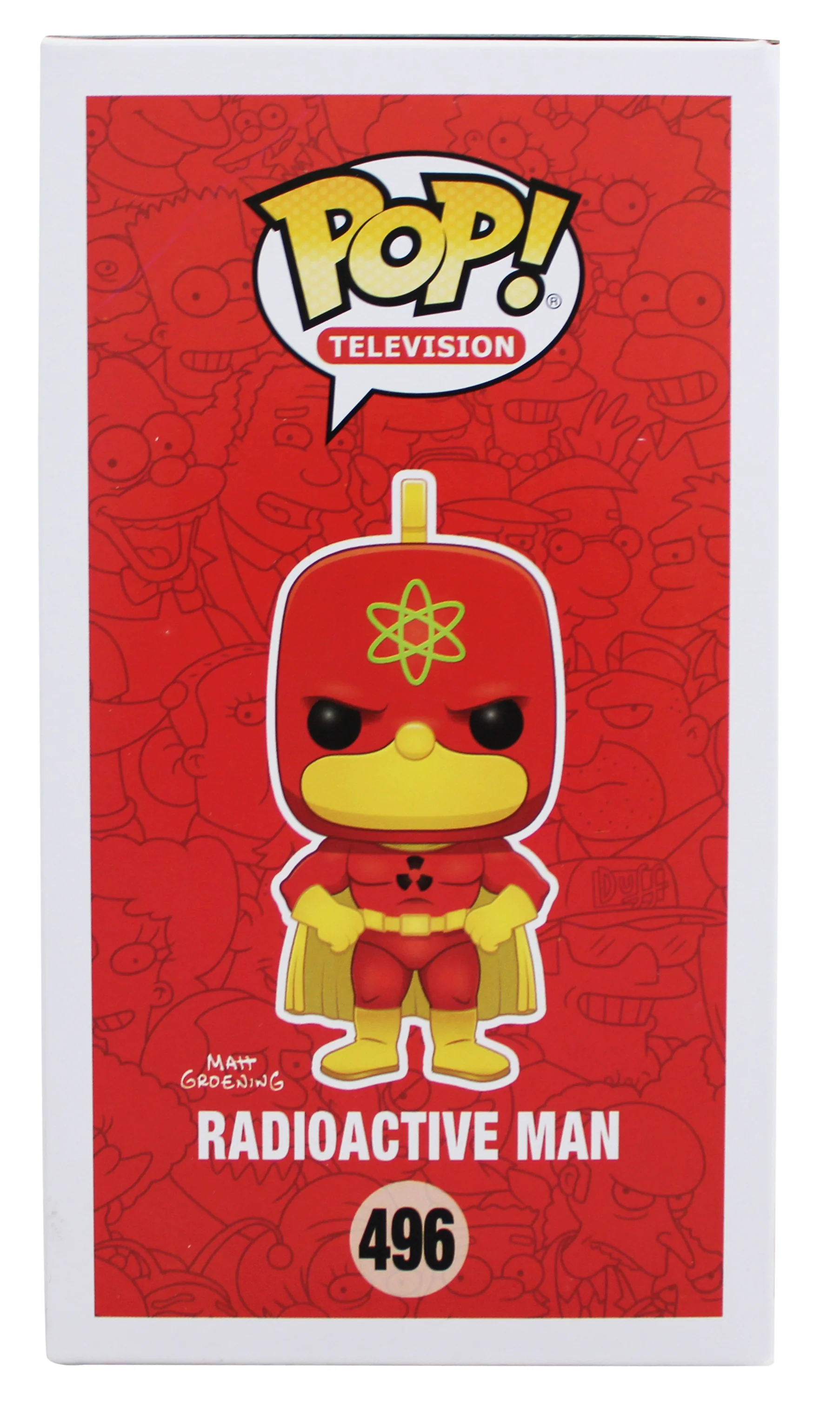 Dan Castellaneta The Simpsons Signed #496 Funko Pop Vinyl Figure BAS #BV04159 - Image 6