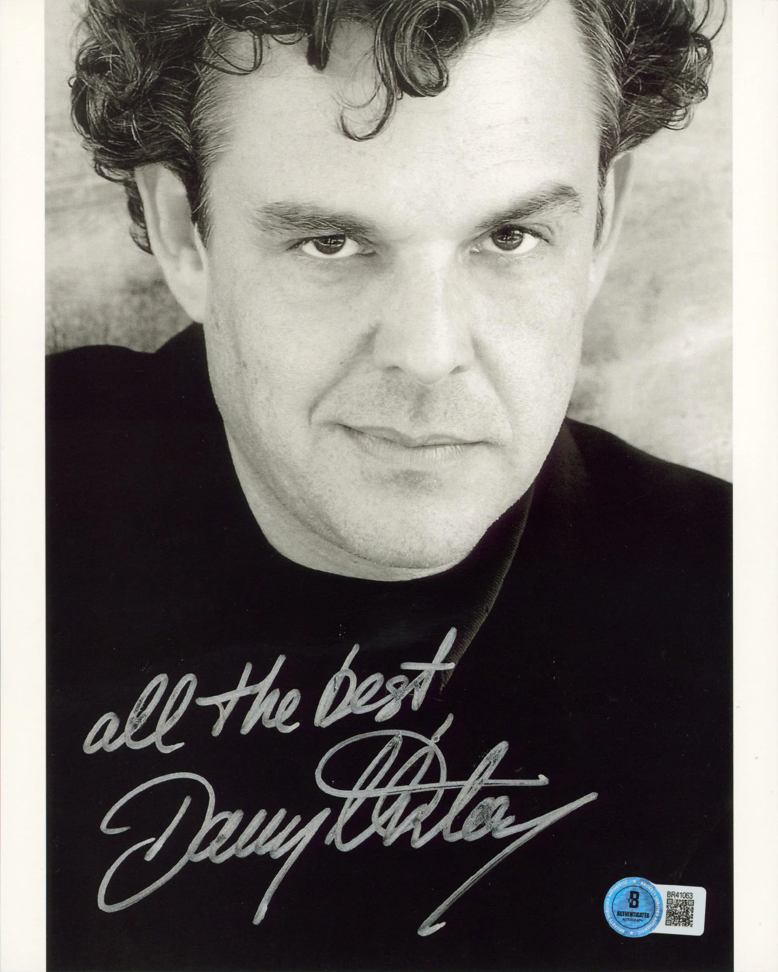 Danny Huston Yellowstone "All The Best" Signed 8x10 Vertical Photo BAS #BR41063 - Image 2