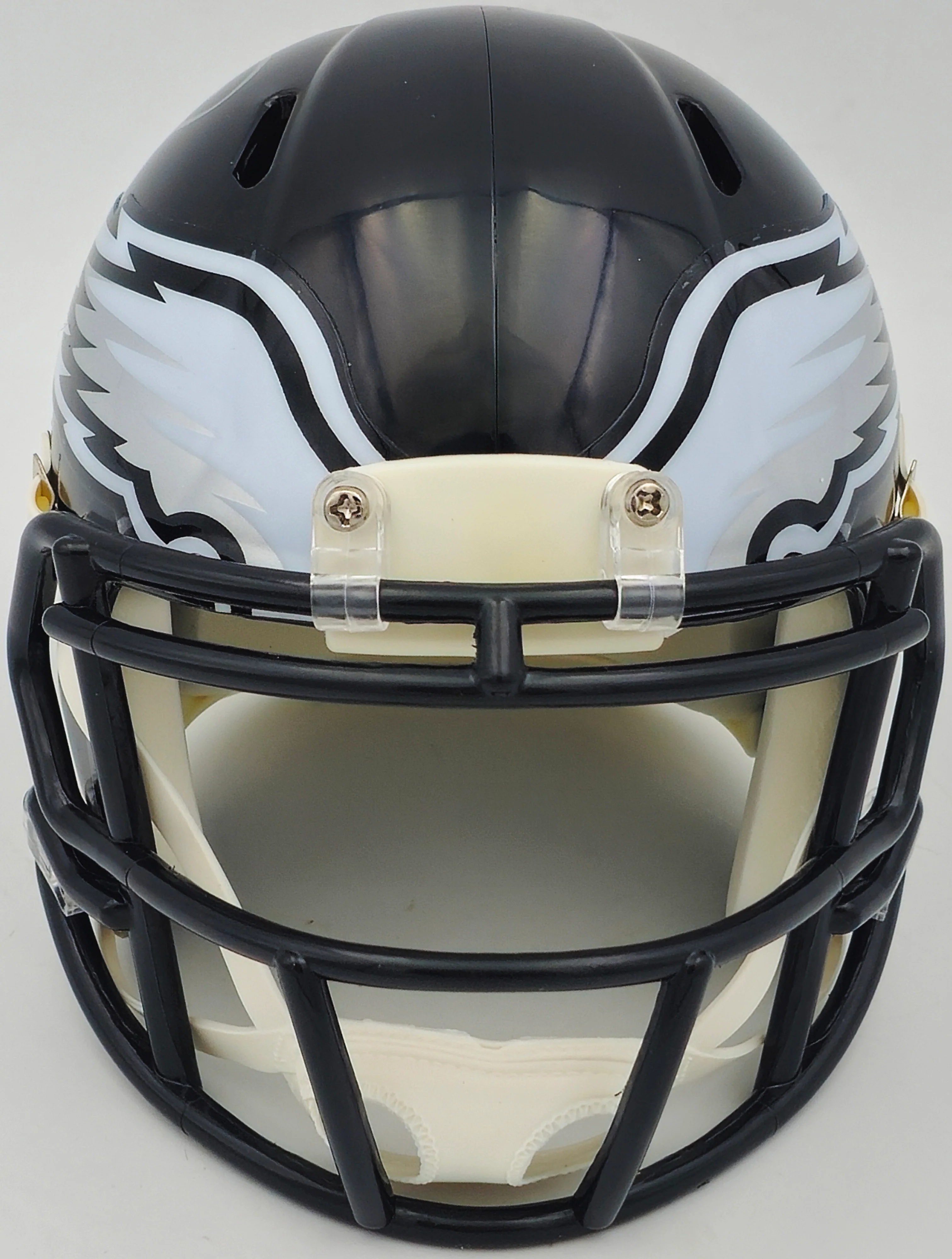 Darius Slay Jr. Autographed Philadelphia Eagles 2022 Alternate Black Speed Mini Helmet Beckett BAS Witness Stock #238576 - Image 3