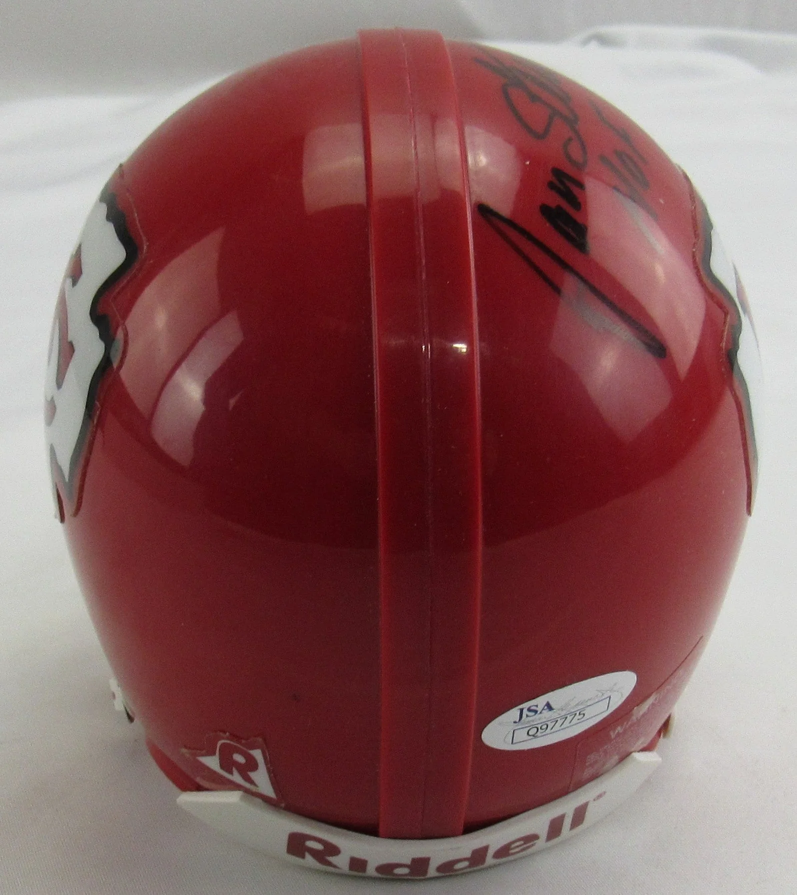 Jan Stenerud Signed Rawlings Auto Mini Helmet JSA Q97775 - Image 5