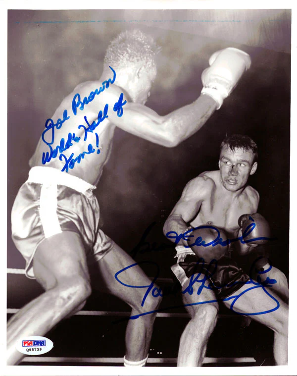 Dave Charnley & Joe Brown Autographed 8x10 Photo PSA/DNA #Q95739
