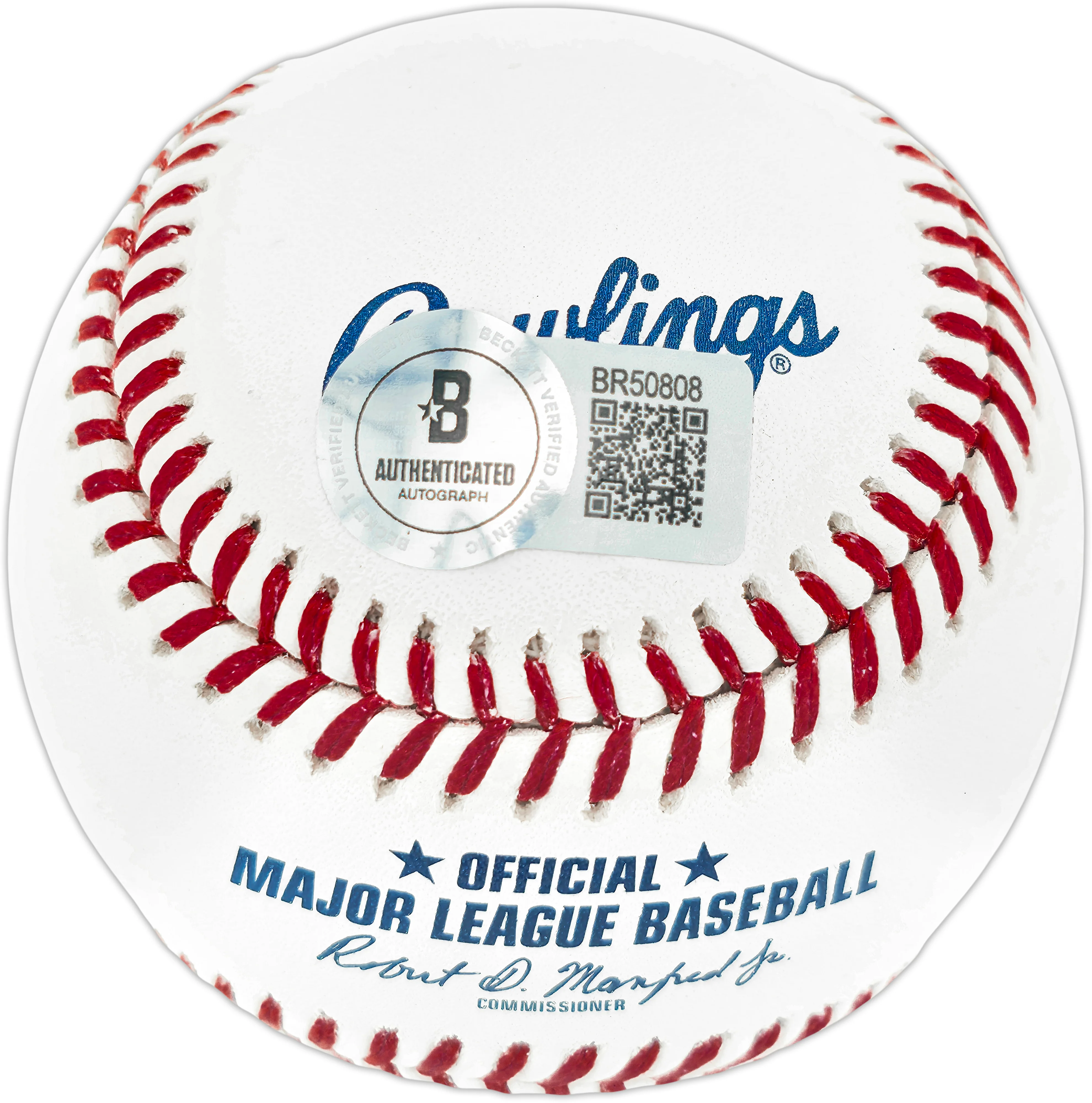 Dave Concepcion Autographed Official MLB Baseball Cincinnati Reds "75-76 WSC" Beckett BAS QR Stock #253168 - Image 3