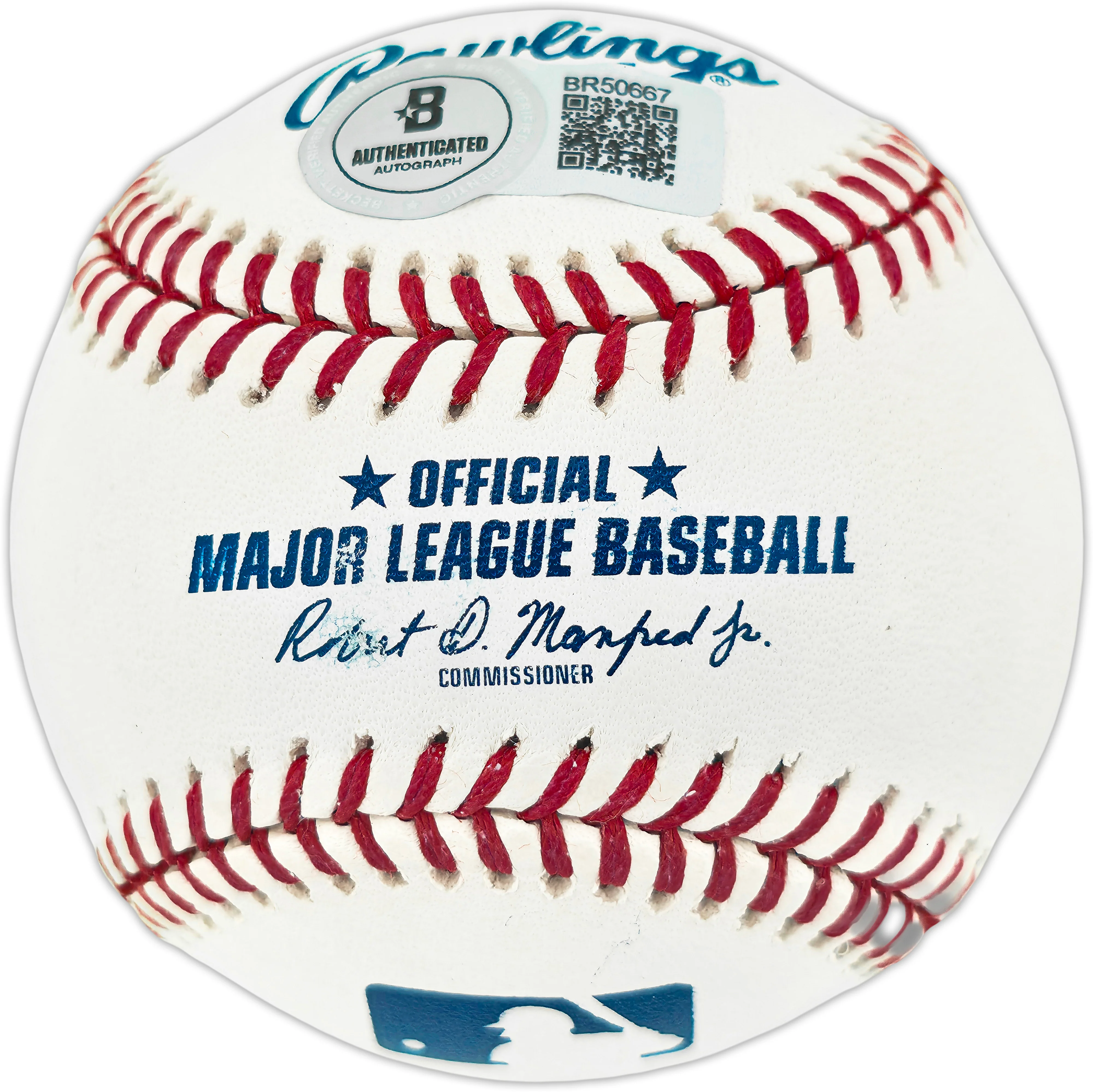 Dave Concepcion Autographed Official MLB Baseball Cincinnati Reds "75-76 WSC" (Smudged) Beckett BAS QR #BR50667 - Image 2