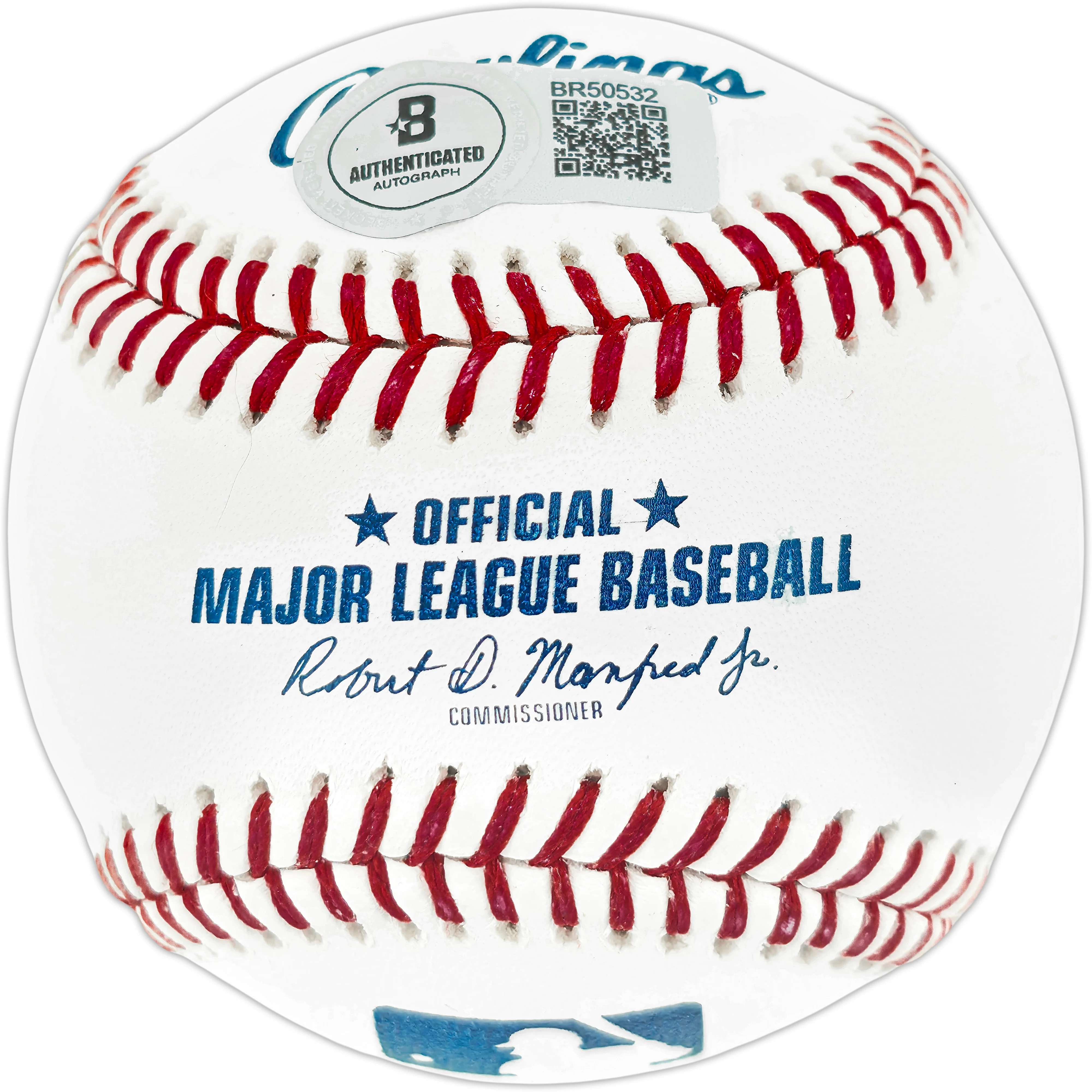 Dave Concepcion Autographed Official MLB Baseball Cincinnati Reds Beckett BAS QR Stock #253166 - Image 2