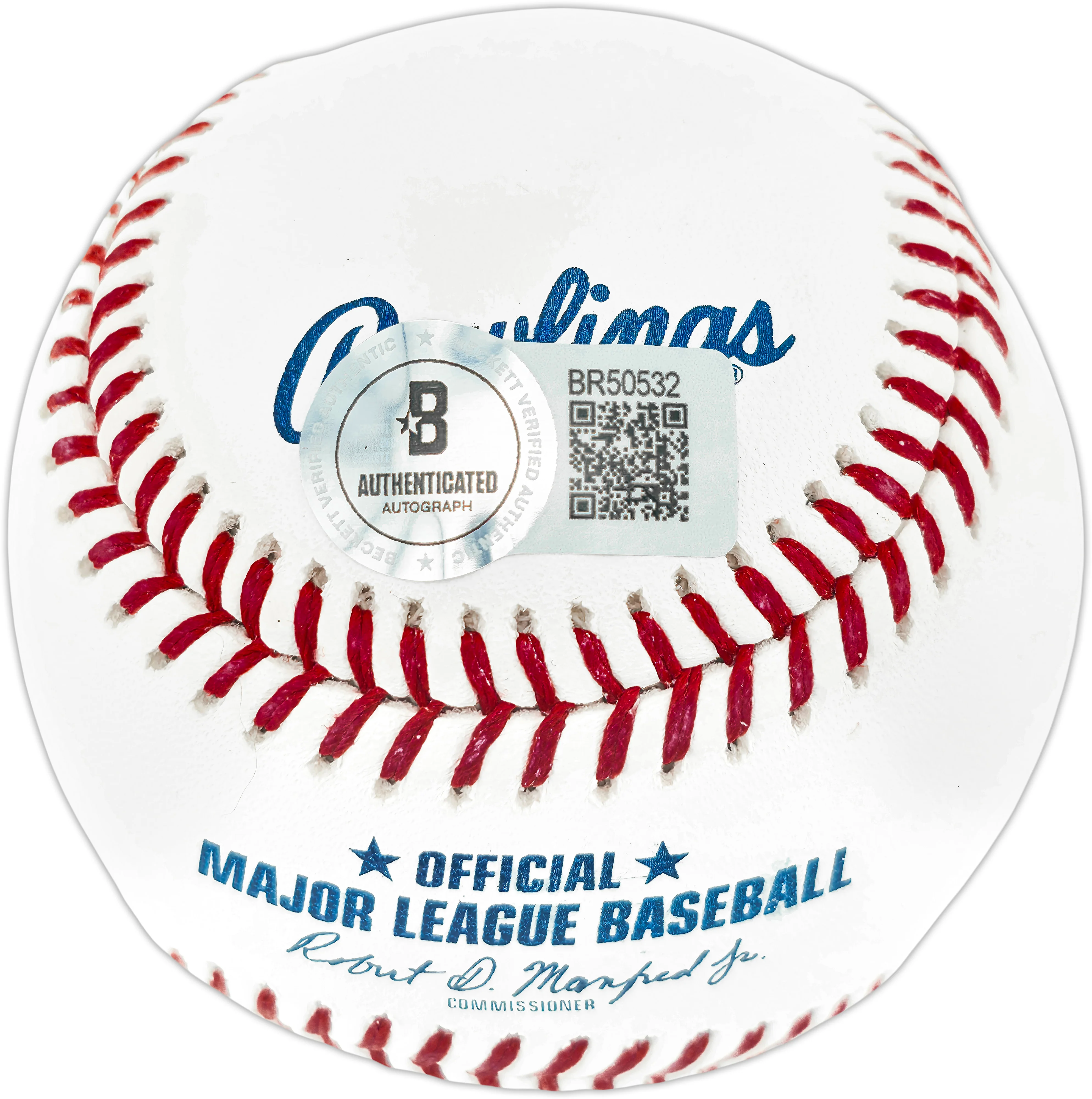Dave Concepcion Autographed Official MLB Baseball Cincinnati Reds Beckett BAS QR Stock #253166 - Image 3
