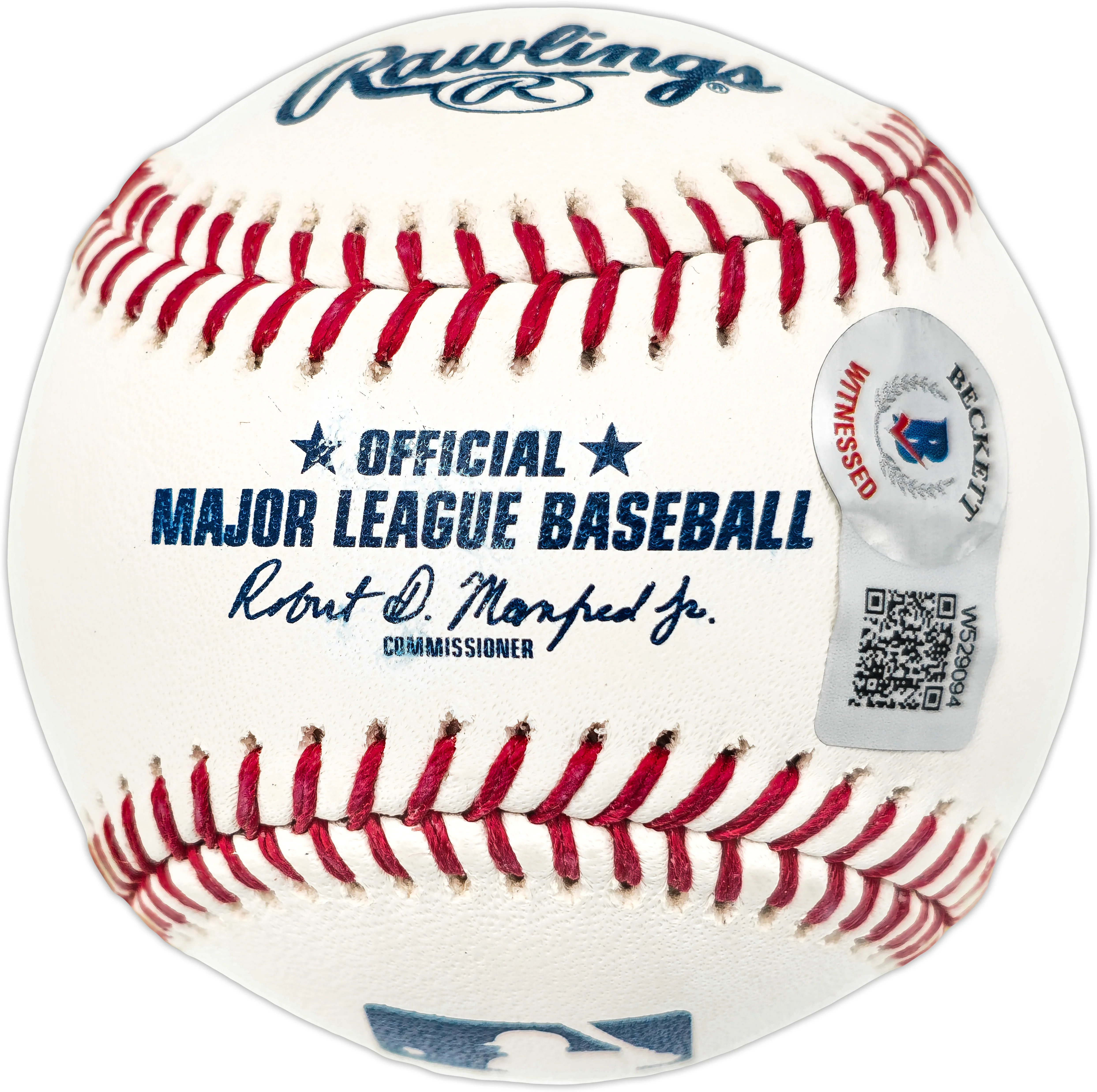 Dave Concepcion Autographed Official MLB Baseball Cincinnati Reds "Reds HOF" (Smudged) Beckett BAS Witness #W529094 - Image 2