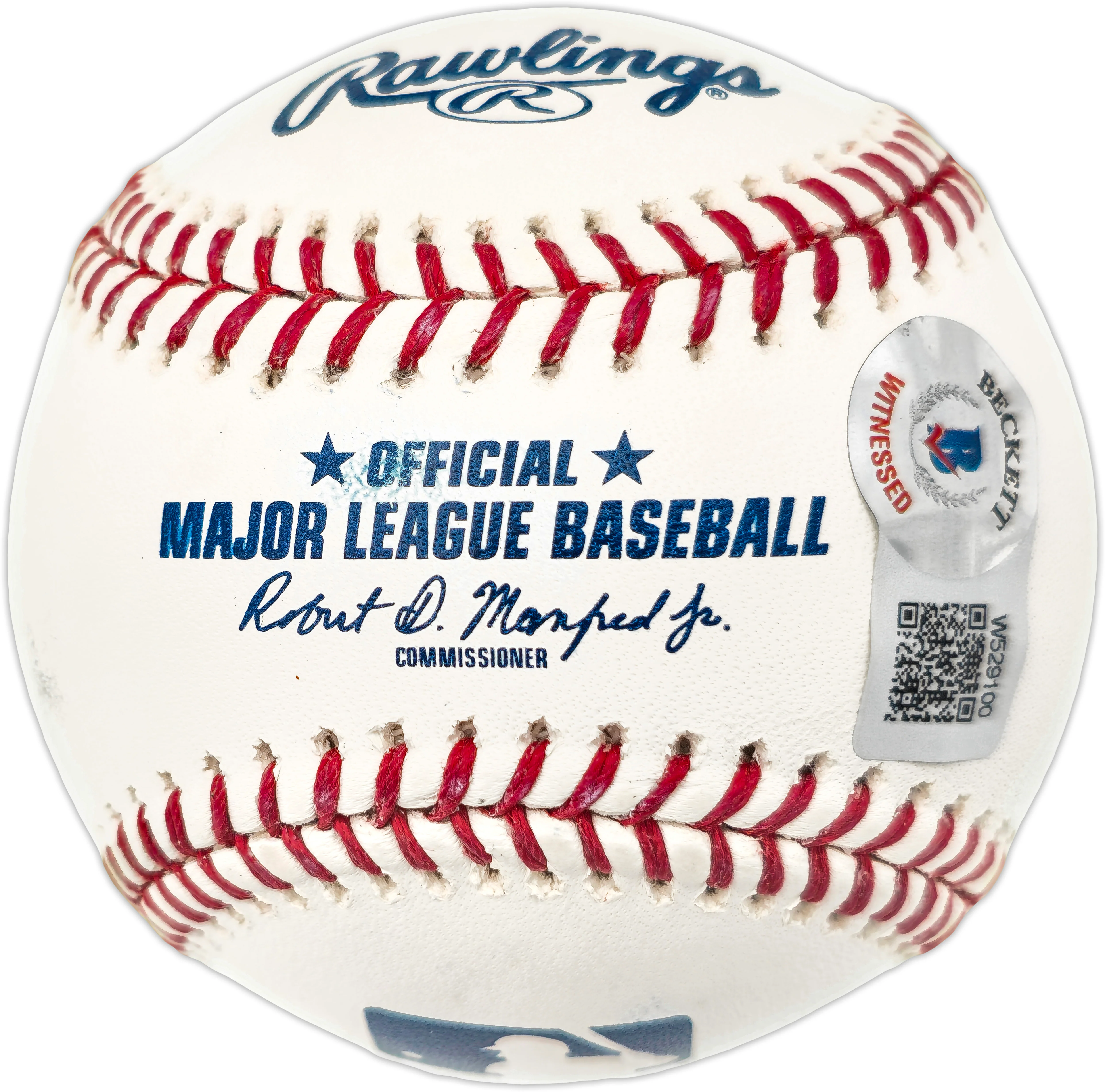 Dave Concepcion Autographed Official MLB Baseball Cincinnati Reds "Reds HOF" (Smudged) Beckett BAS Witness #W529100 - Image 2