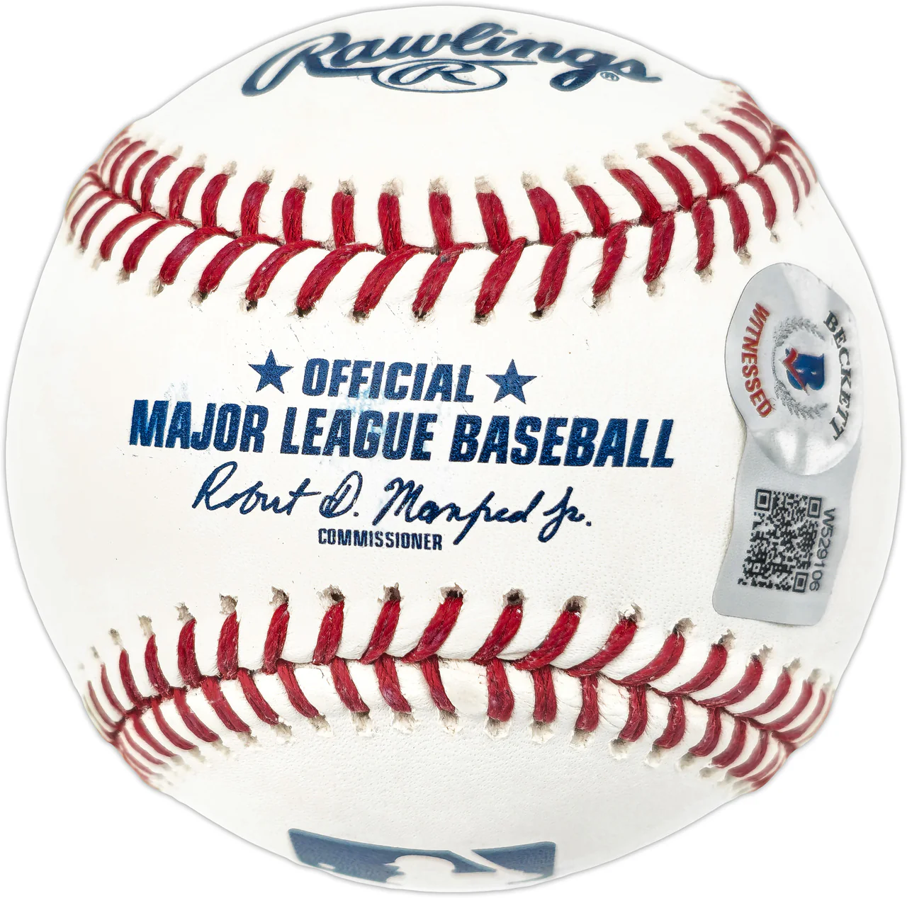 Dave Concepcion Autographed Official MLB Baseball Cincinnati Reds "Reds HOF" (Smudged) Beckett BAS Witness #W529106 - Image 2