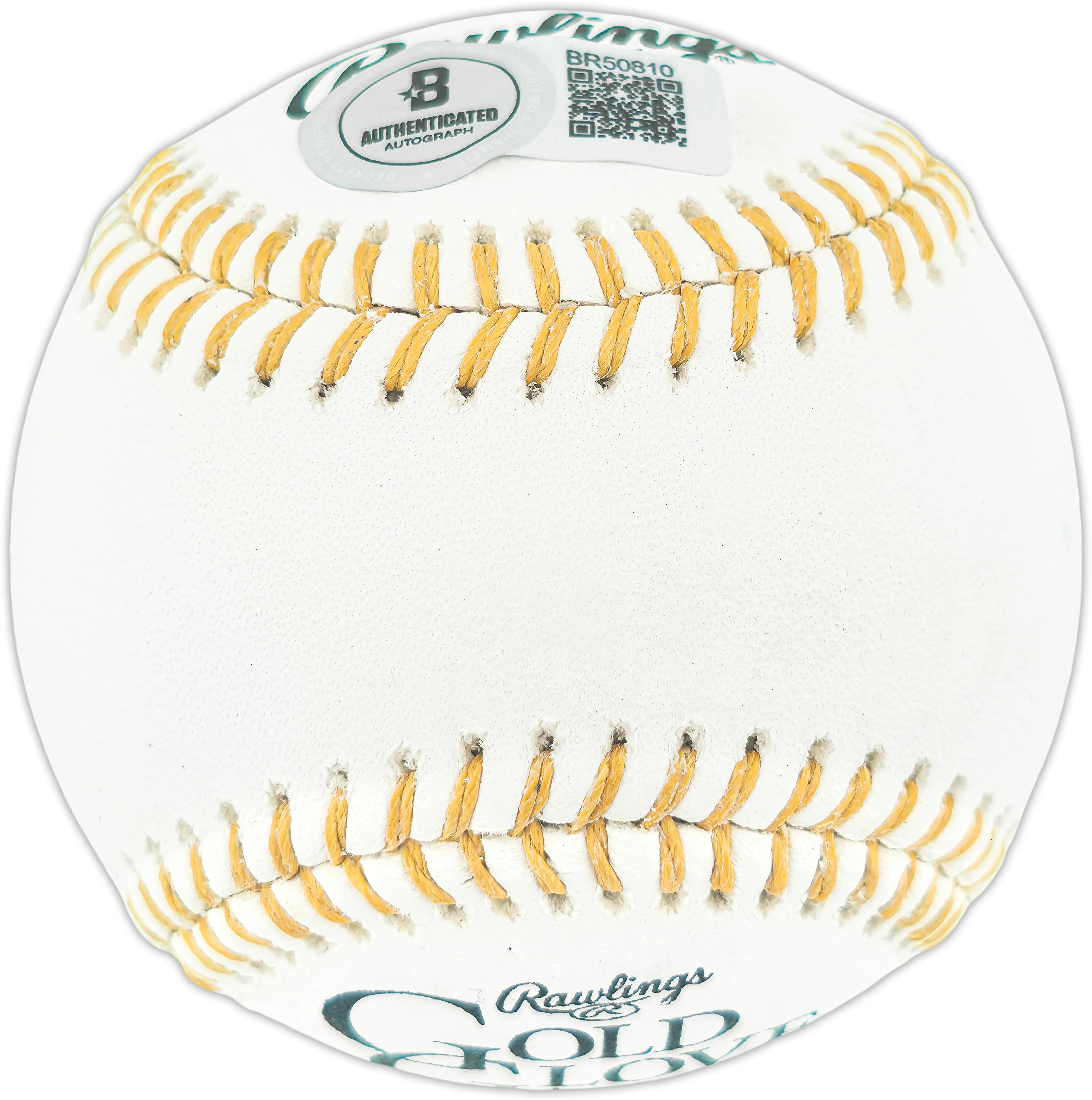 Dave Concepcion Autographed Official Rawlings Gold Glove Baseball Cincinnati Reds "5x GG" (Smudged) Beckett BAS QR #BR50810 - Image 2