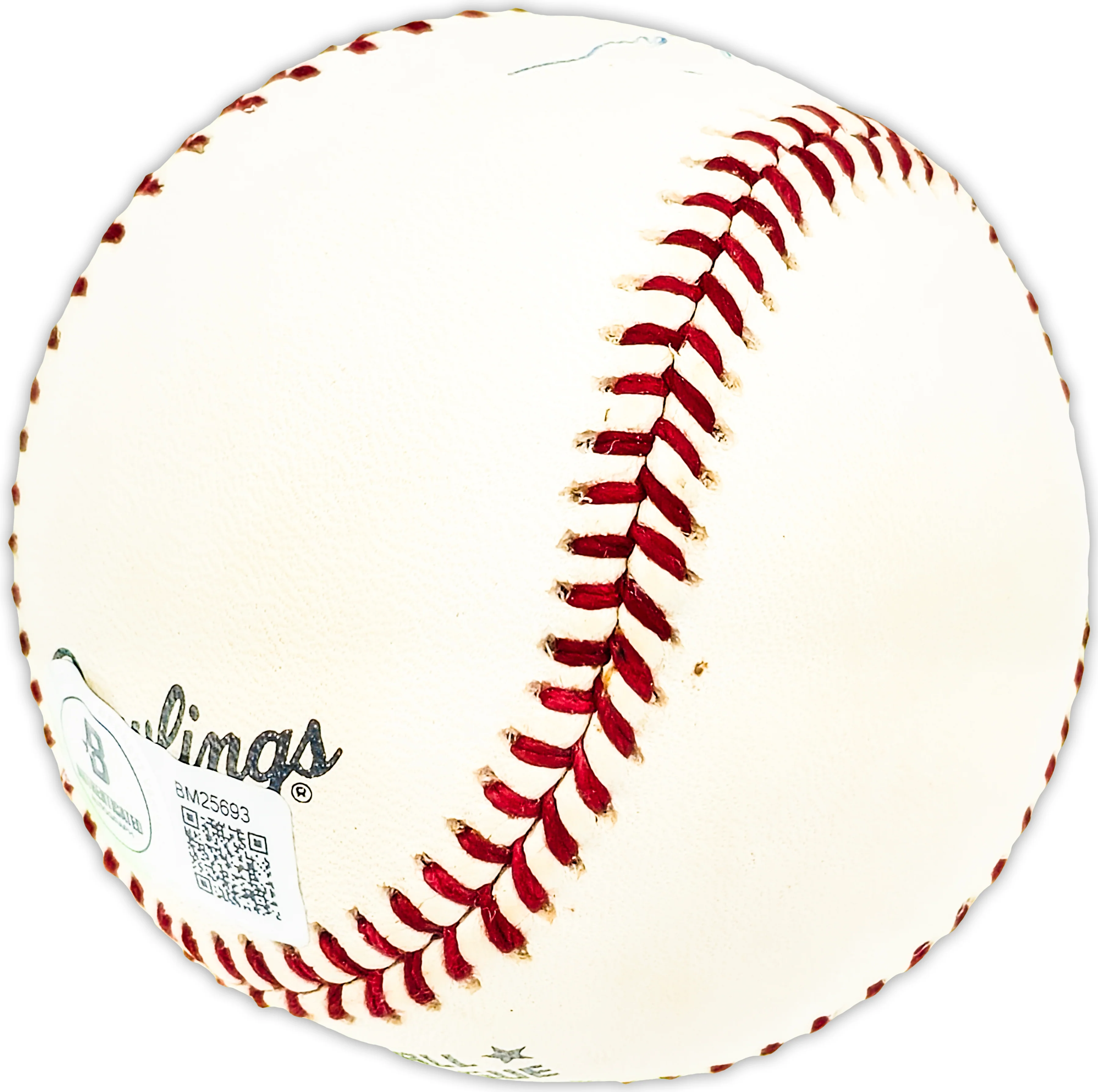 Dave "Davey" Williams Autographed Official NL Baseball New York Giants Beckett BAS QR #BM25693 - Image 3