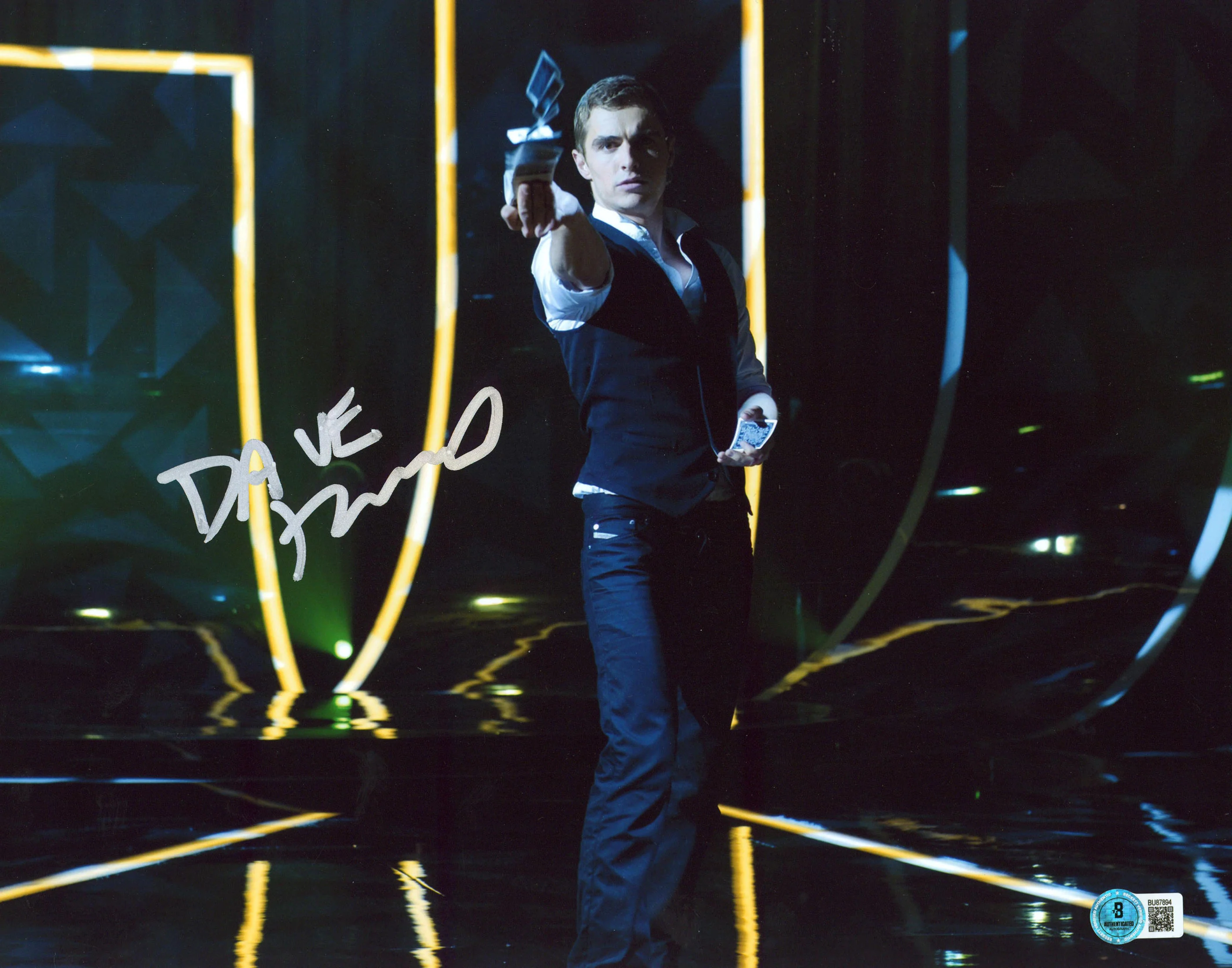 Dave Franco Now You See Me Authentic Signed 11x14 Horizontal Photo BAS #BU87894 - Image 2