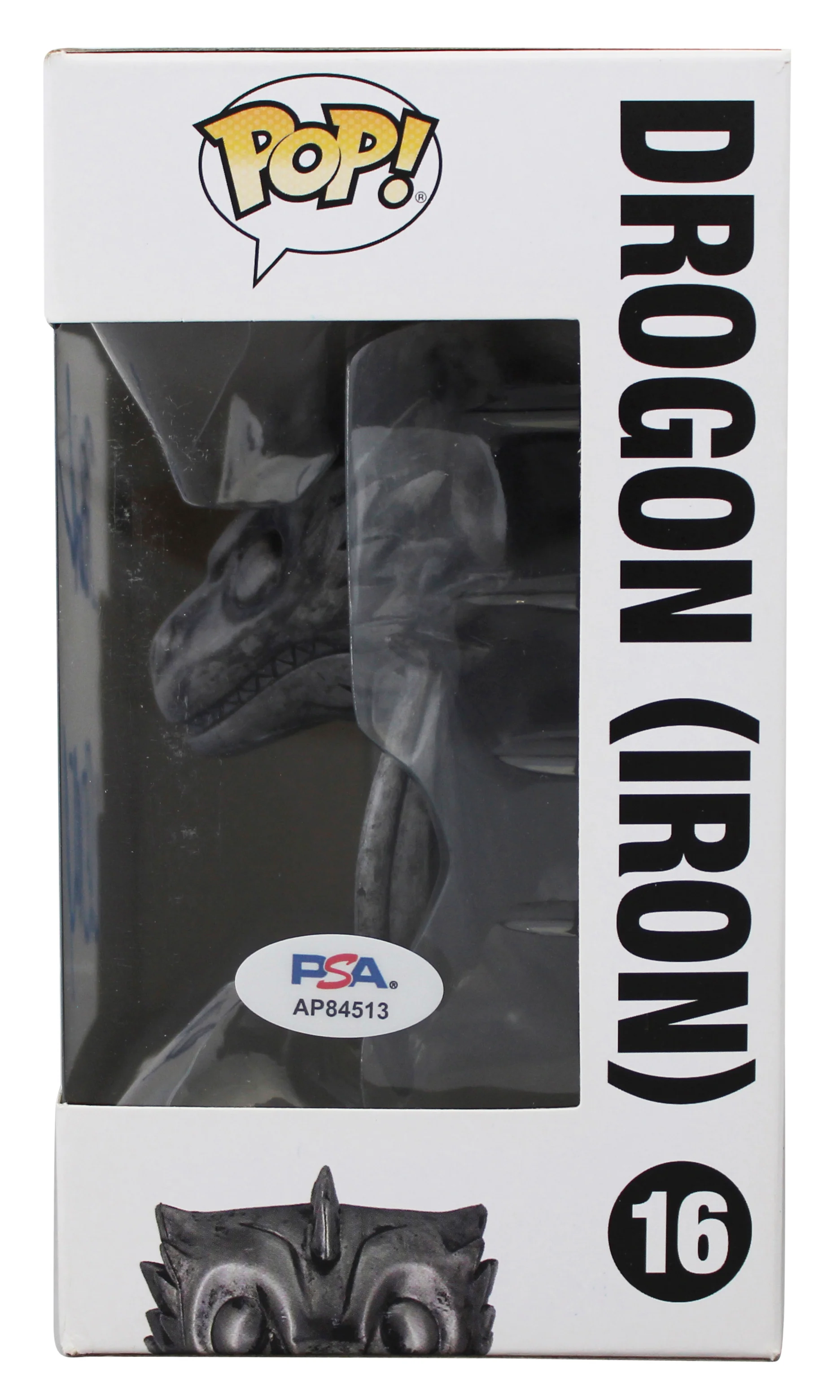 David Benioff & D.B. Weiss GOT Signed Drogon #16 Funko Pop Vinyl Figure PSA/DNA - Image 4