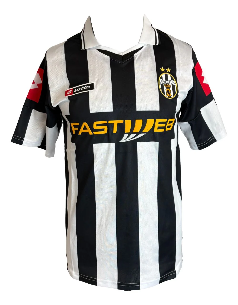 David Trezeguet Signed Juventus Lotto Soccer Jersey BAS - Image 3