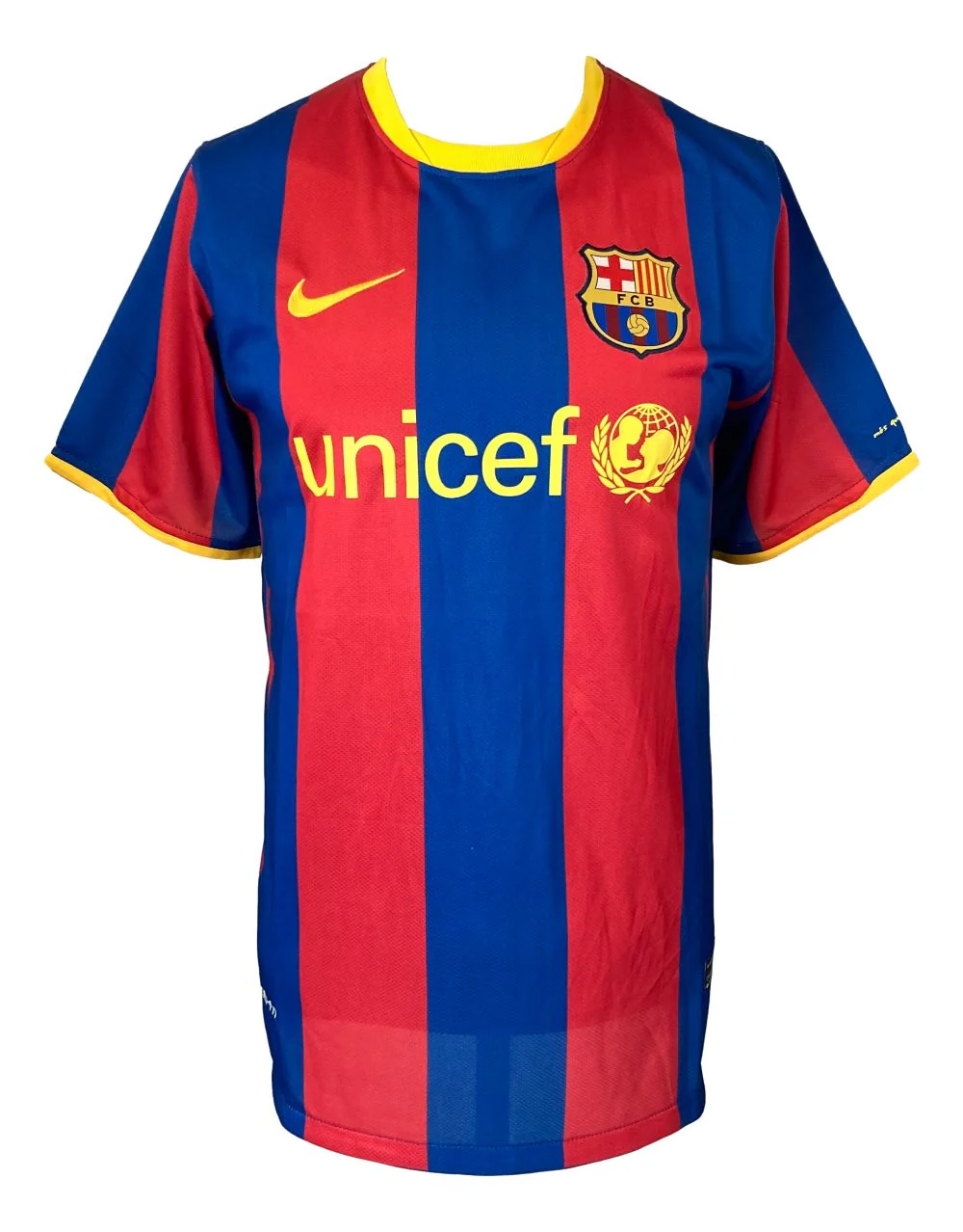 David Villa Signed Barcelona Nike Soccer Jersey BAS - Image 3