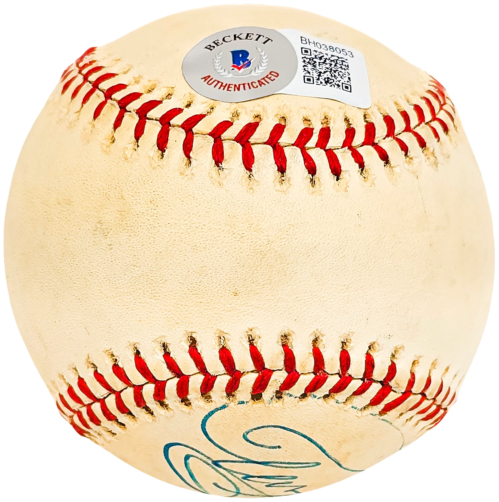 Debs Garms Autographed Official Spalding Baseball Pittsburgh Pirates, St. Louis Cardinals Beckett BAS #BH038053 - Image 2