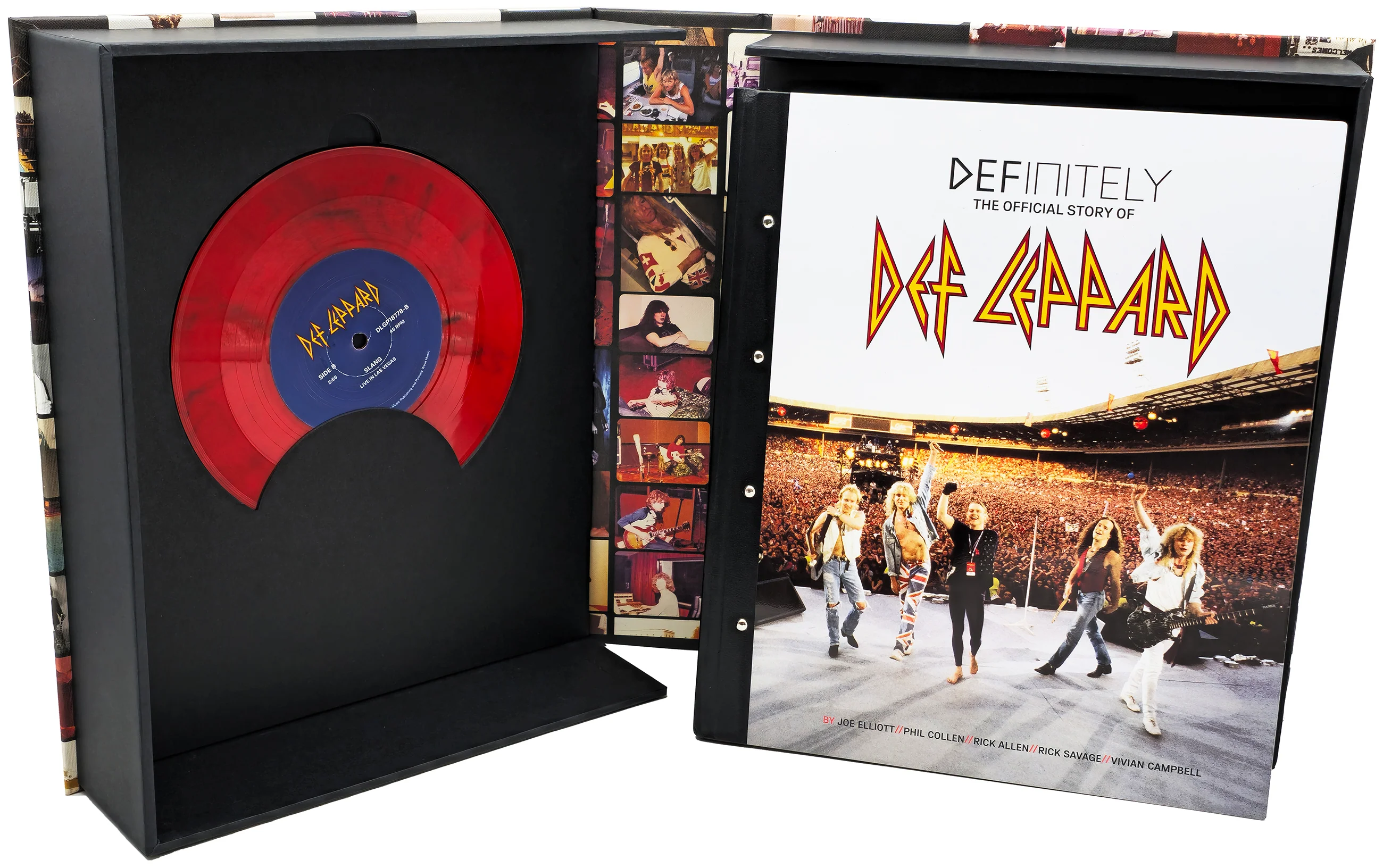 Def Leppard Autographed 'Definitely Genesis Publications' Book #/1500 Signed By All 5 Members Beckett BAS QR Stock #230668 - Image 2